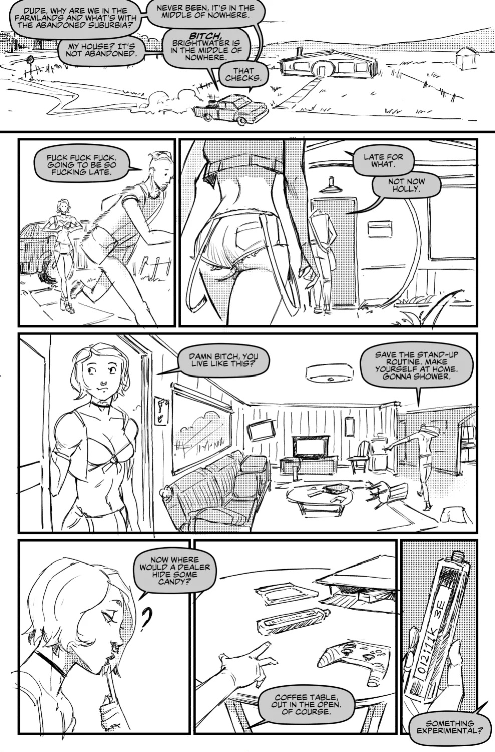 [Disclaimer] Holly - white trash girl OC