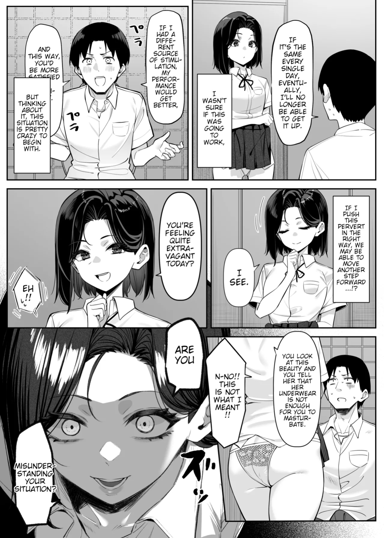 [MM] Yuutousei ni Onanie o Miseru Hanashi | A Story About Showing My Masturbation To An Honor Student. [Poranya]