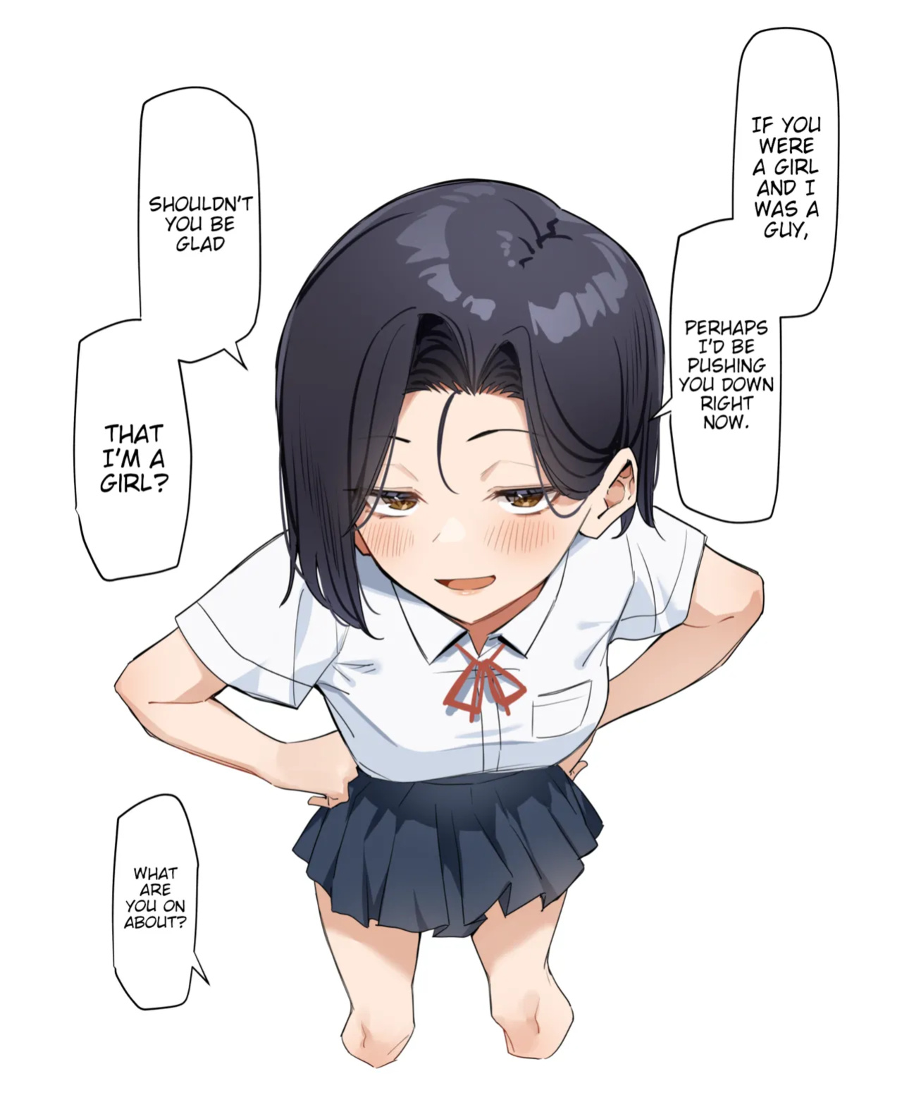 [MM] Yuutousei ni Onanie o Miseru Hanashi | A Story About Showing My Masturbation To An Honor Student. [Poranya]