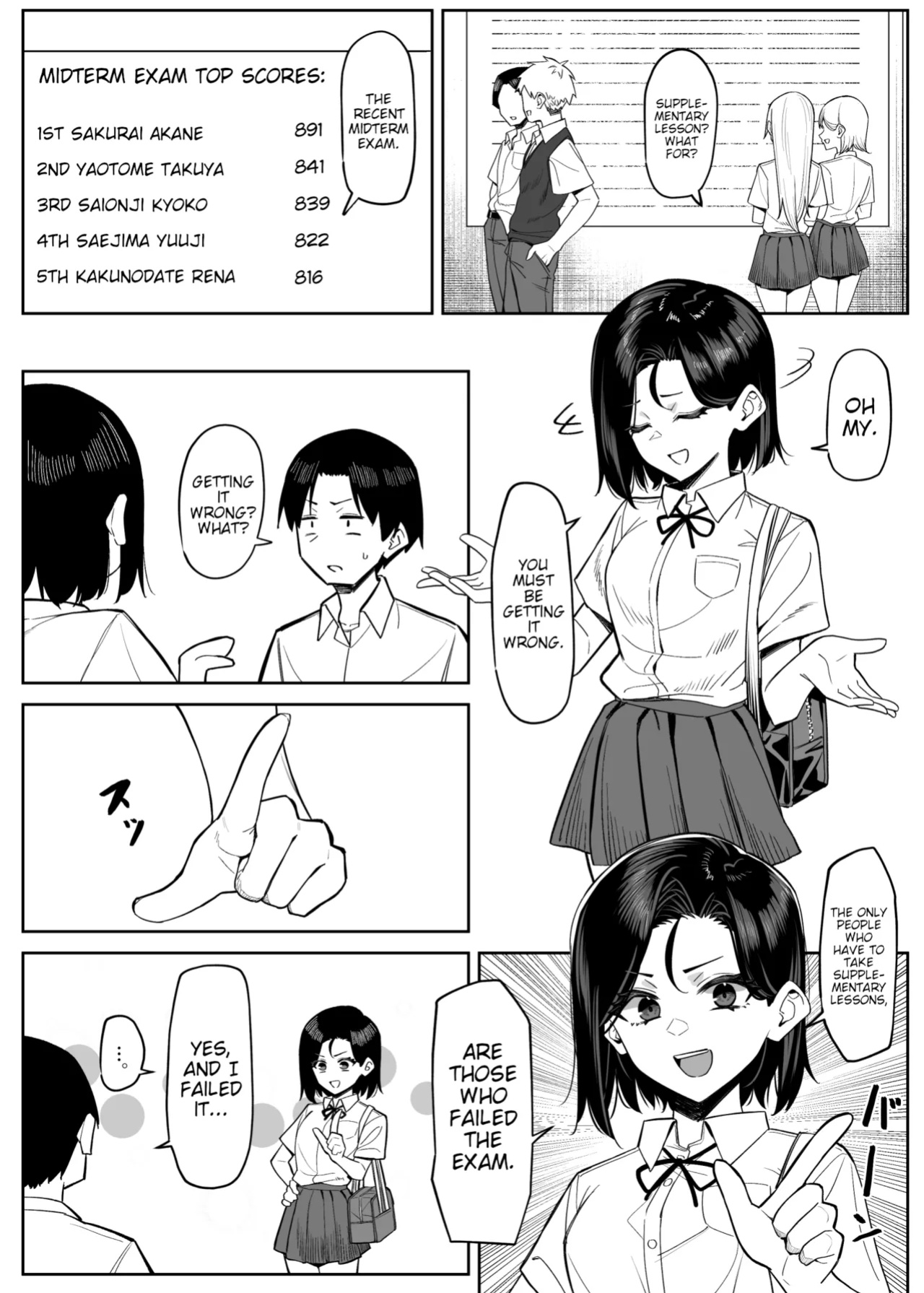 [MM] Yuutousei ni Onanie o Miseru Hanashi | A Story About Showing My Masturbation To An Honor Student. [Poranya]