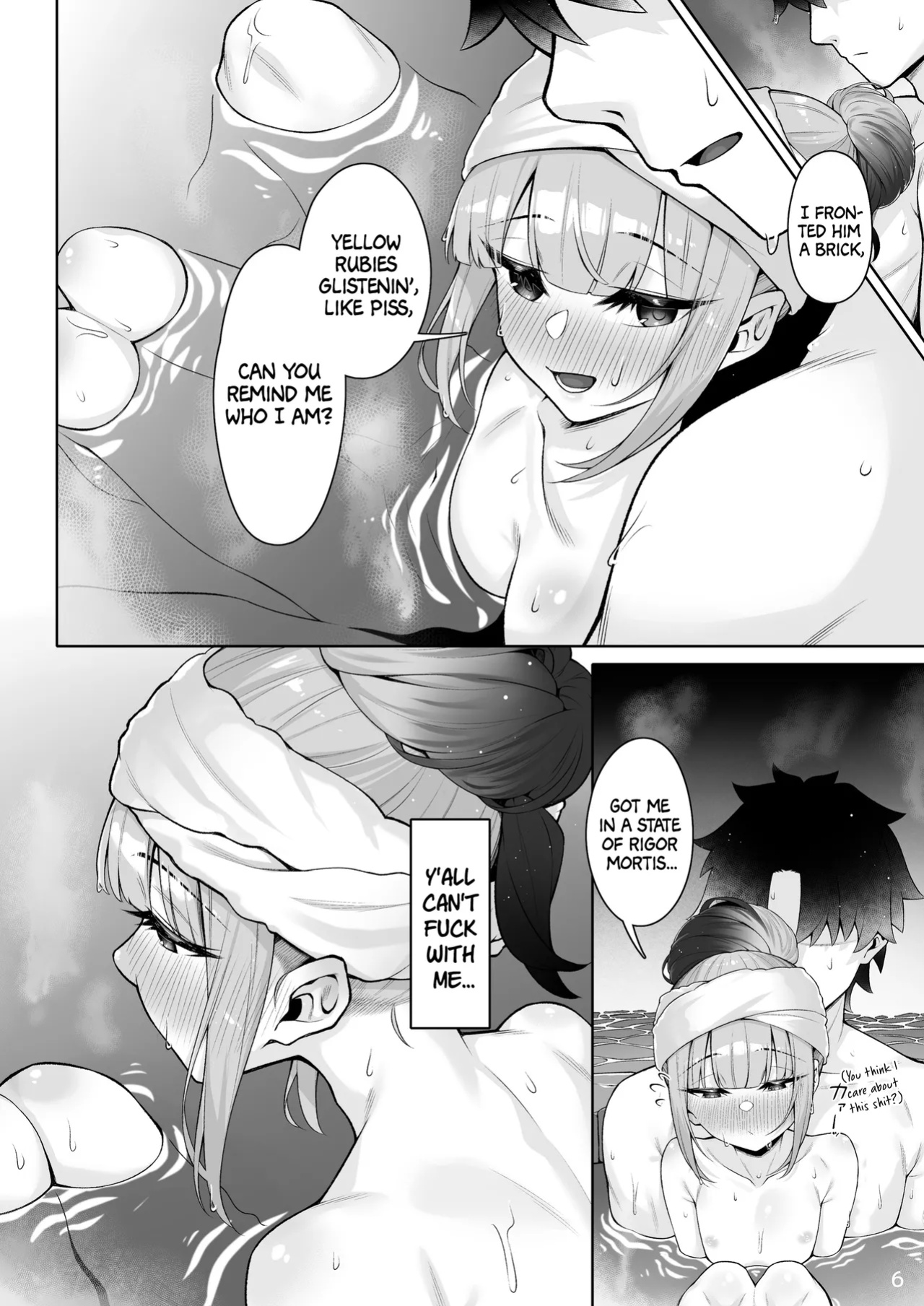 [Watochip Melonpan (Watosu)] Motto Captain to Iroiro Ecchi Hon | This shit ain't nothin' to me, man. (Fate/Grand Order) [Dracula Time Dilation Edition] [Pub Faggots]