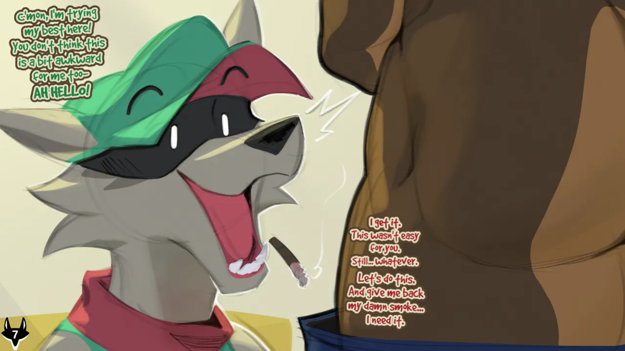 [Dangpa] Robbin Raccoon in: Ding Dog Dicked