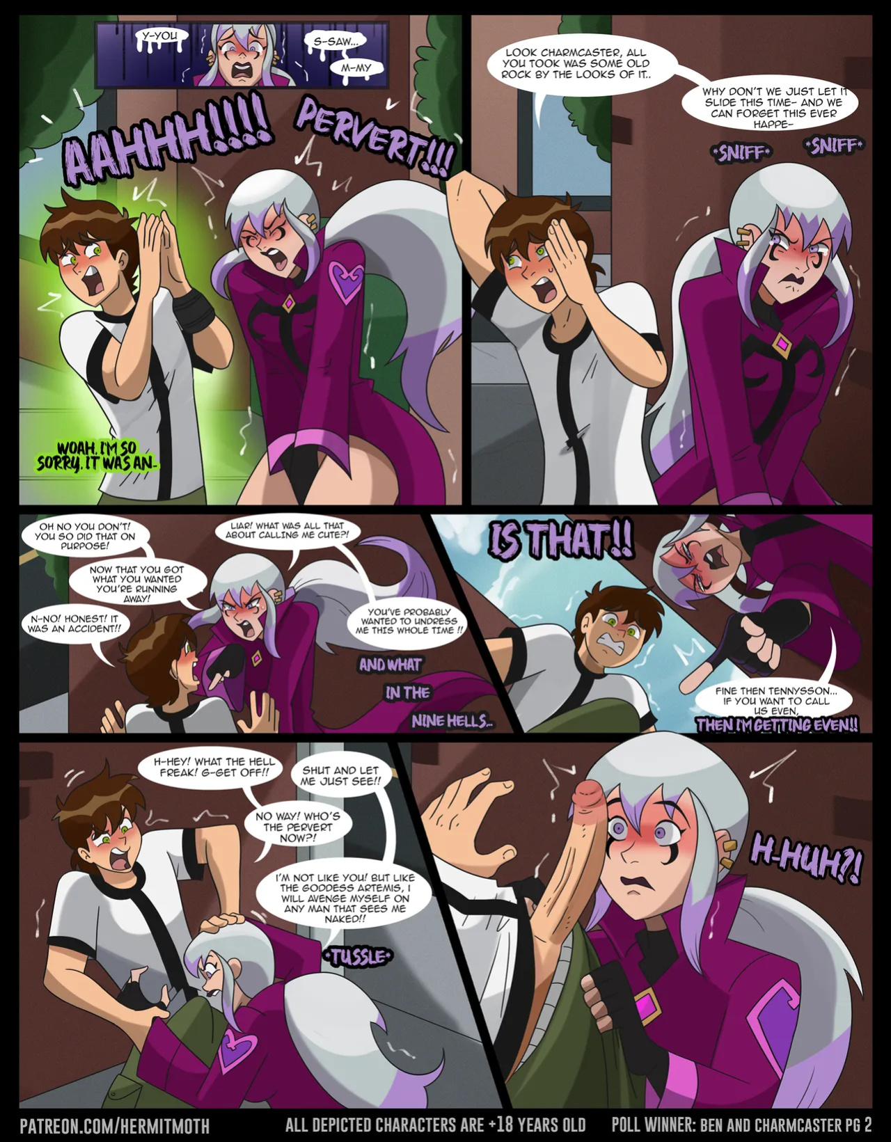 [HermitMoth] Future Ben 18 Vs CharmCaster: Magical Pacts (Ben 10)