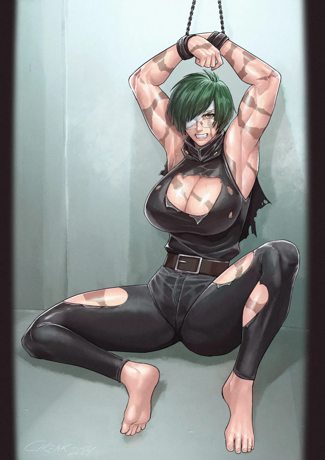 Maki enslaved [Jujutsu Kaisen] (Art: cirenk, Rellian) (Dialogue/Commissioned by: u/another-dumbusername)