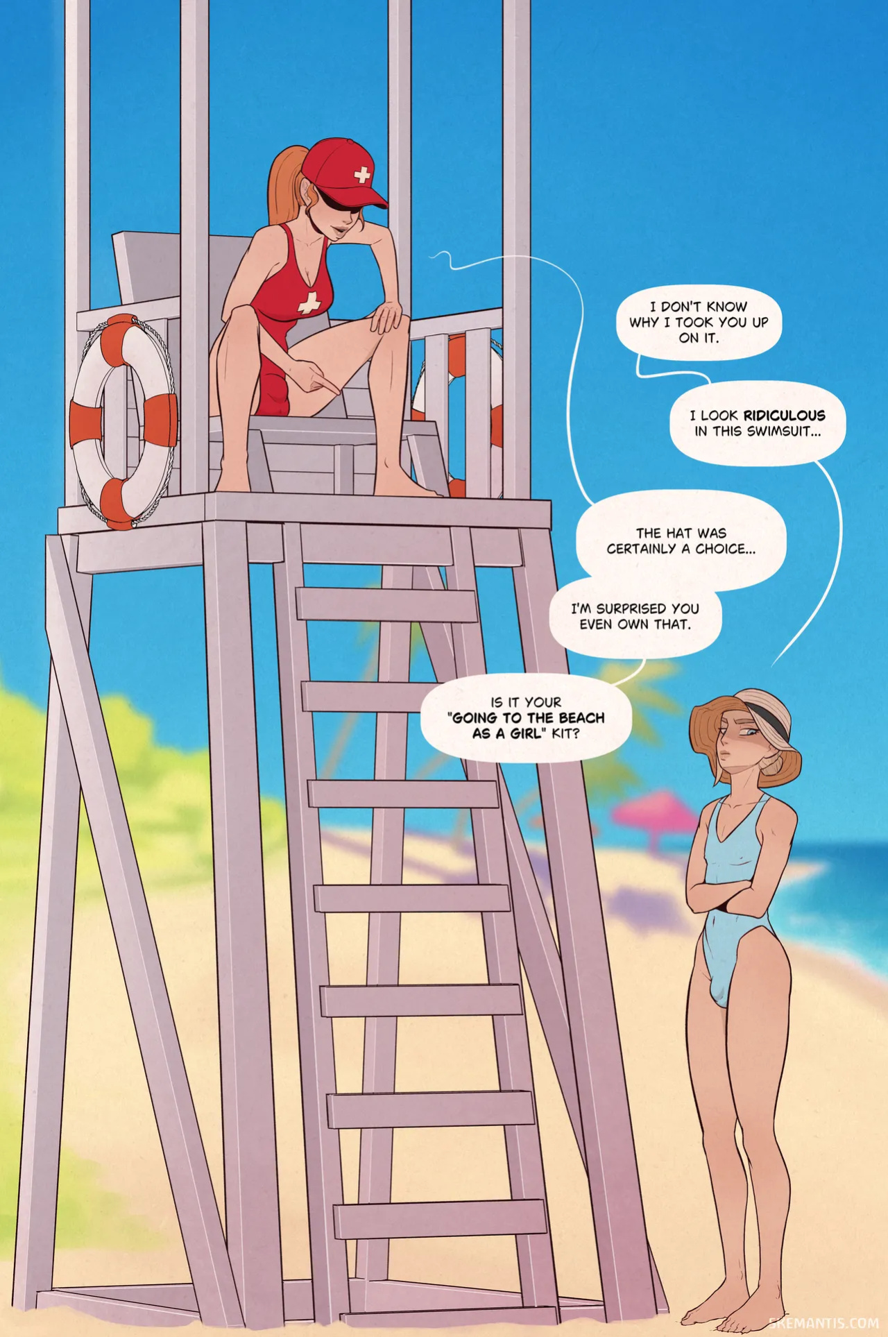 [Skemantis] Tyler at the beach