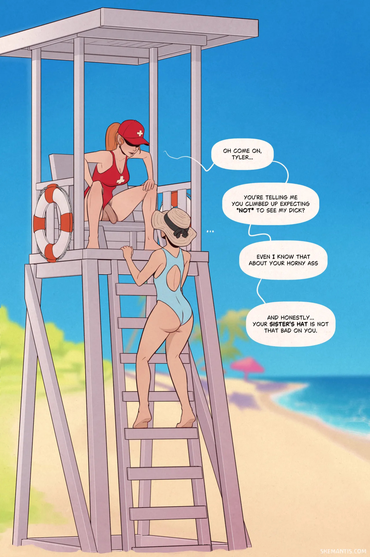 [Skemantis] Tyler at the beach