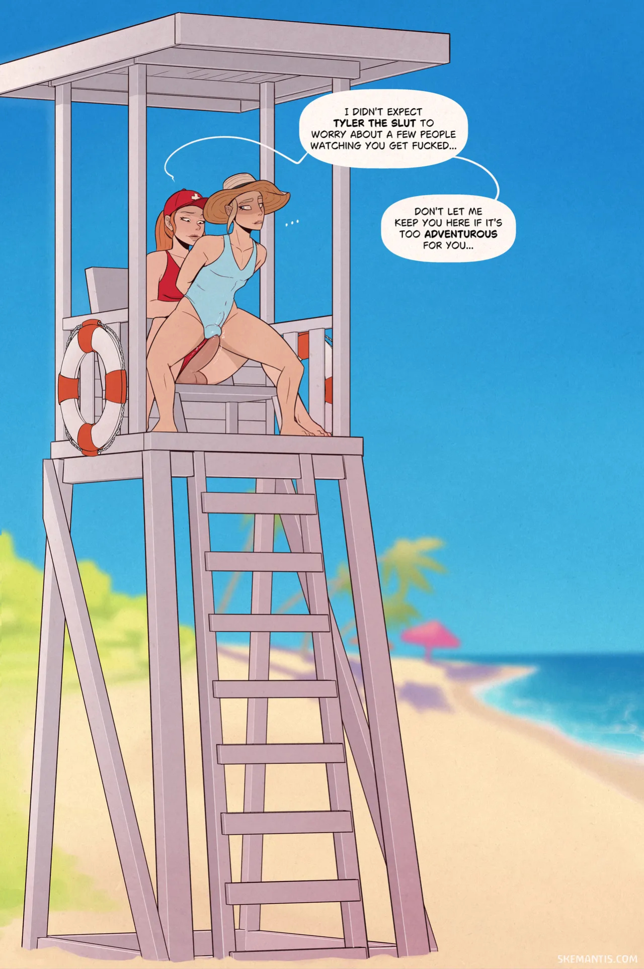 [Skemantis] Tyler at the beach