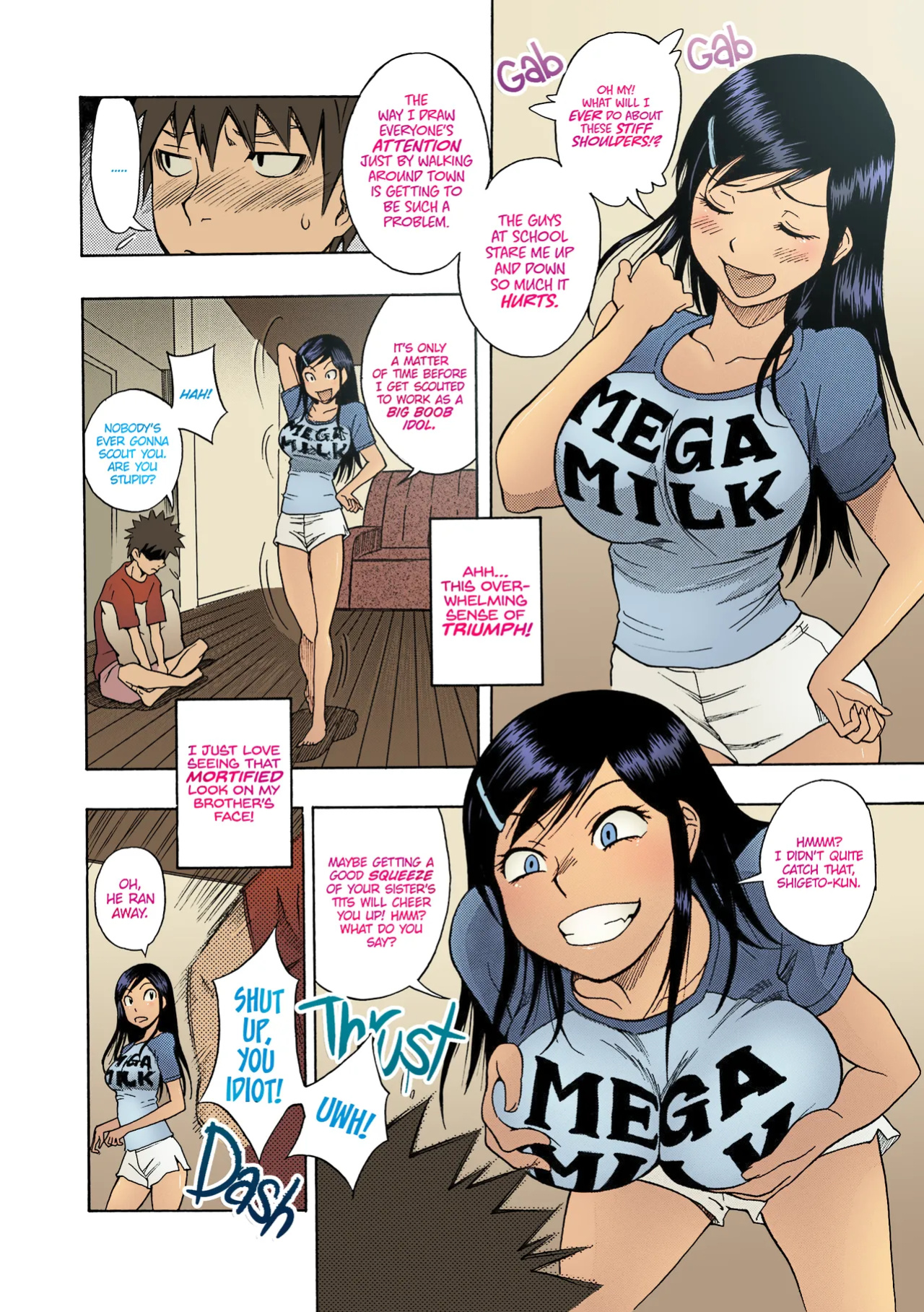 [Shiden Akira] MEGA MILK [Colored] [Ochoh]