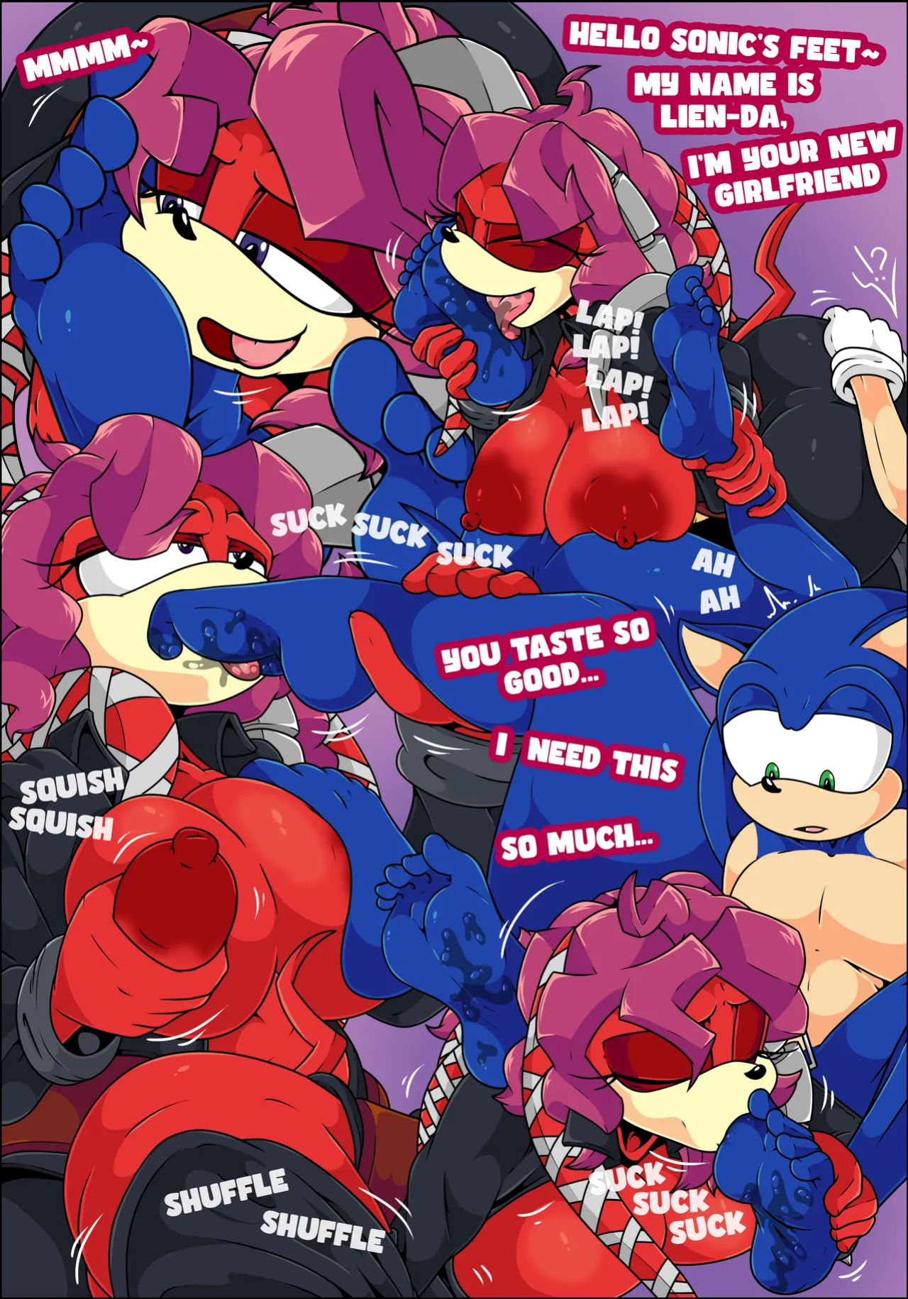 [TinyDevilHorns] Sonic... I want to Date your Feet!