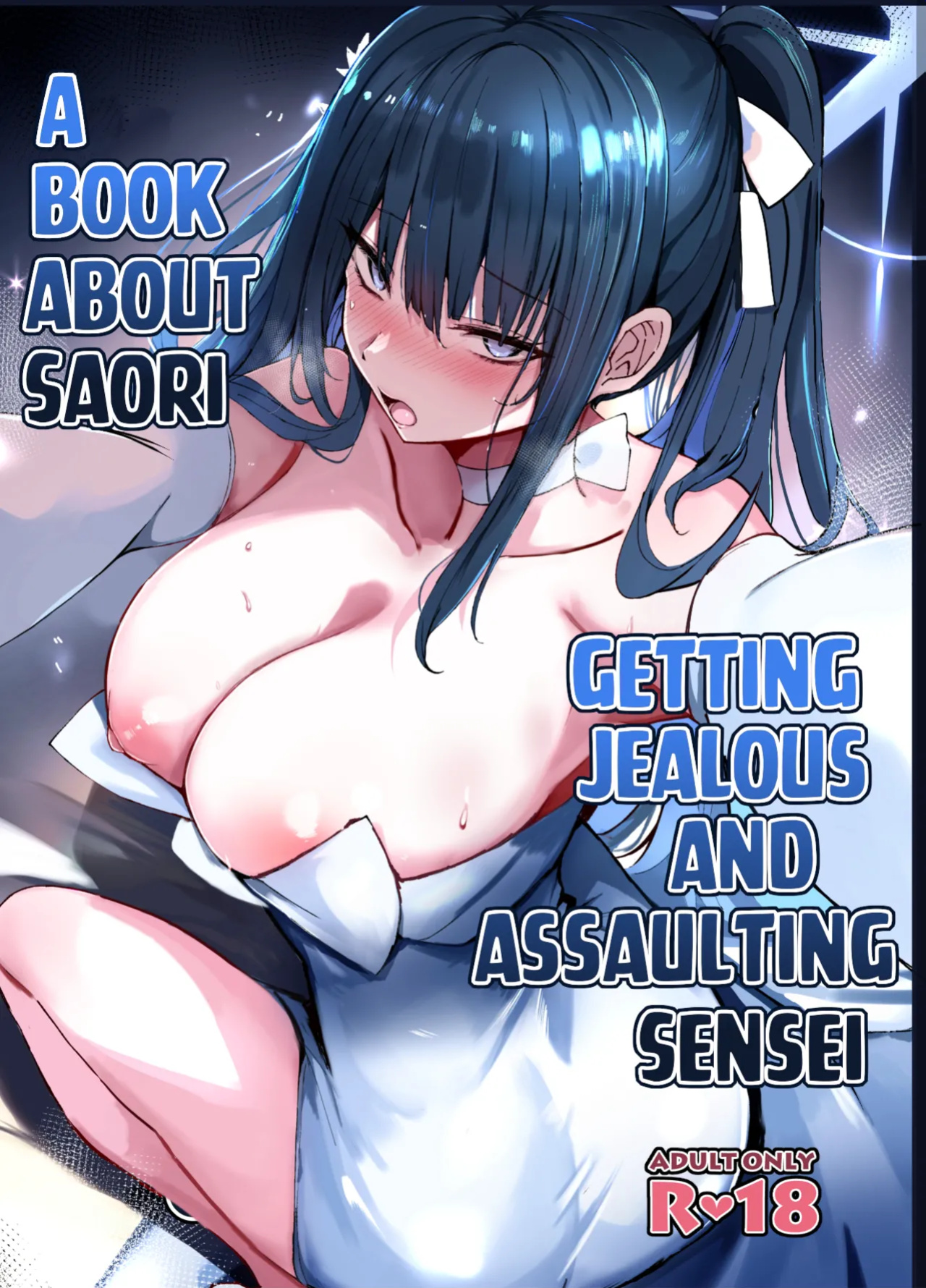 [Muoto Lab (Muoto)] Saori ga Shittoshite Sensei o Osocchau Hon. | A book about Saori getting jealous and assaulting Sensei. (Blue Archive) [SDF]