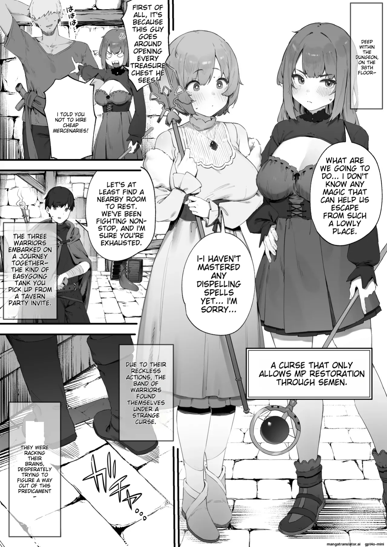 [Nigiri Usagi] Noroi no Sei de MP ga Tarimasen!! 1-10 [Englsih]
