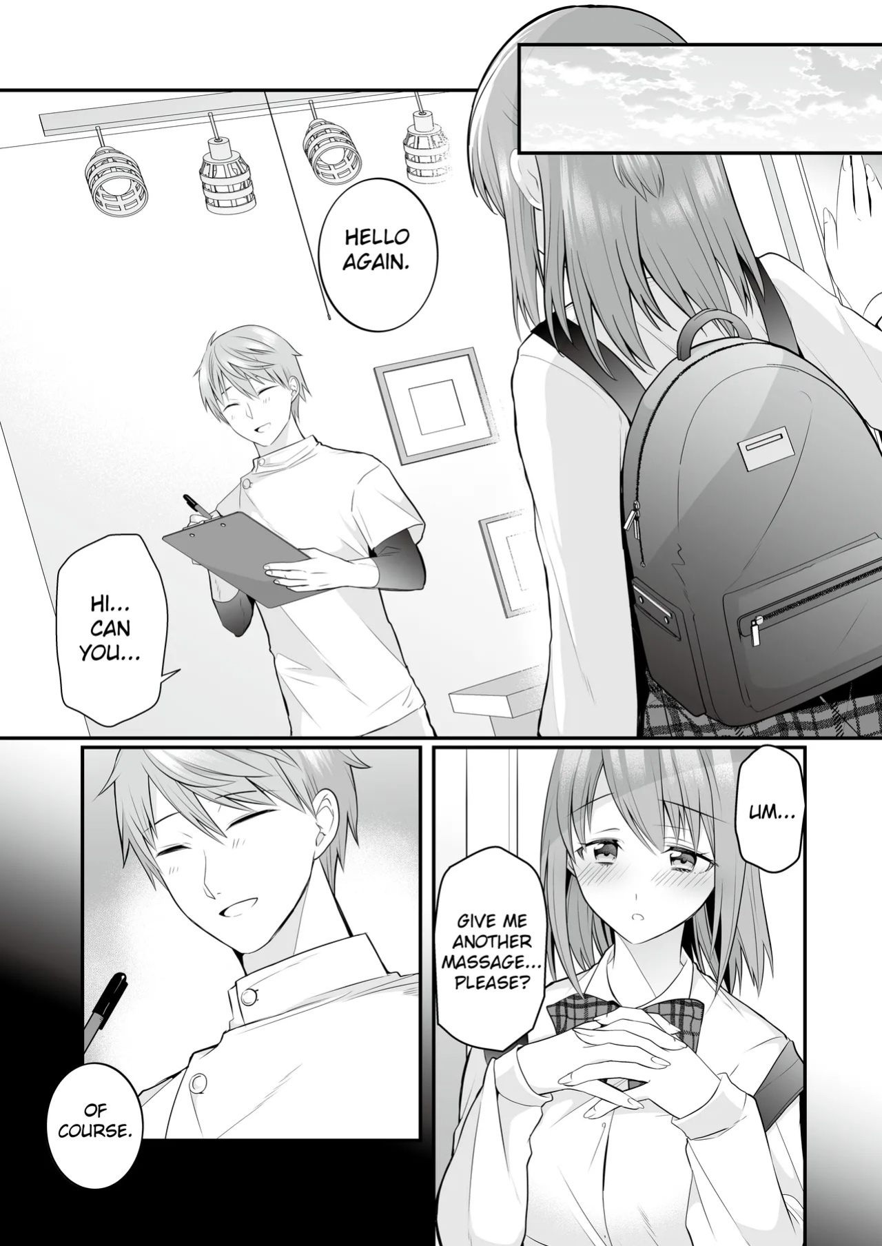 [RefRevo Comic (Mori Guruta)] Houkago Hatsujou Massage ~Ranman Cheer Buin no Kairaku Zetchou~ | Erotic After School Massage ~Cheerleader Reaches the Peak of Pleasure~