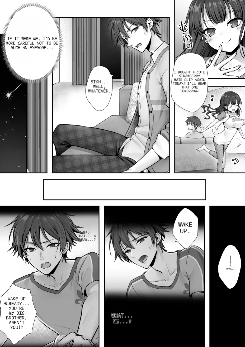 [Amulai Okashi Seisakusho (Sasanomanibi)] Imouto to Irekawatta Onii-chan wa, Sono Mama Oishiku Itadakarete shimaimashita. | The Older Brother who was Switched with his Younger Sister is Deliciously Eaten Right Away.