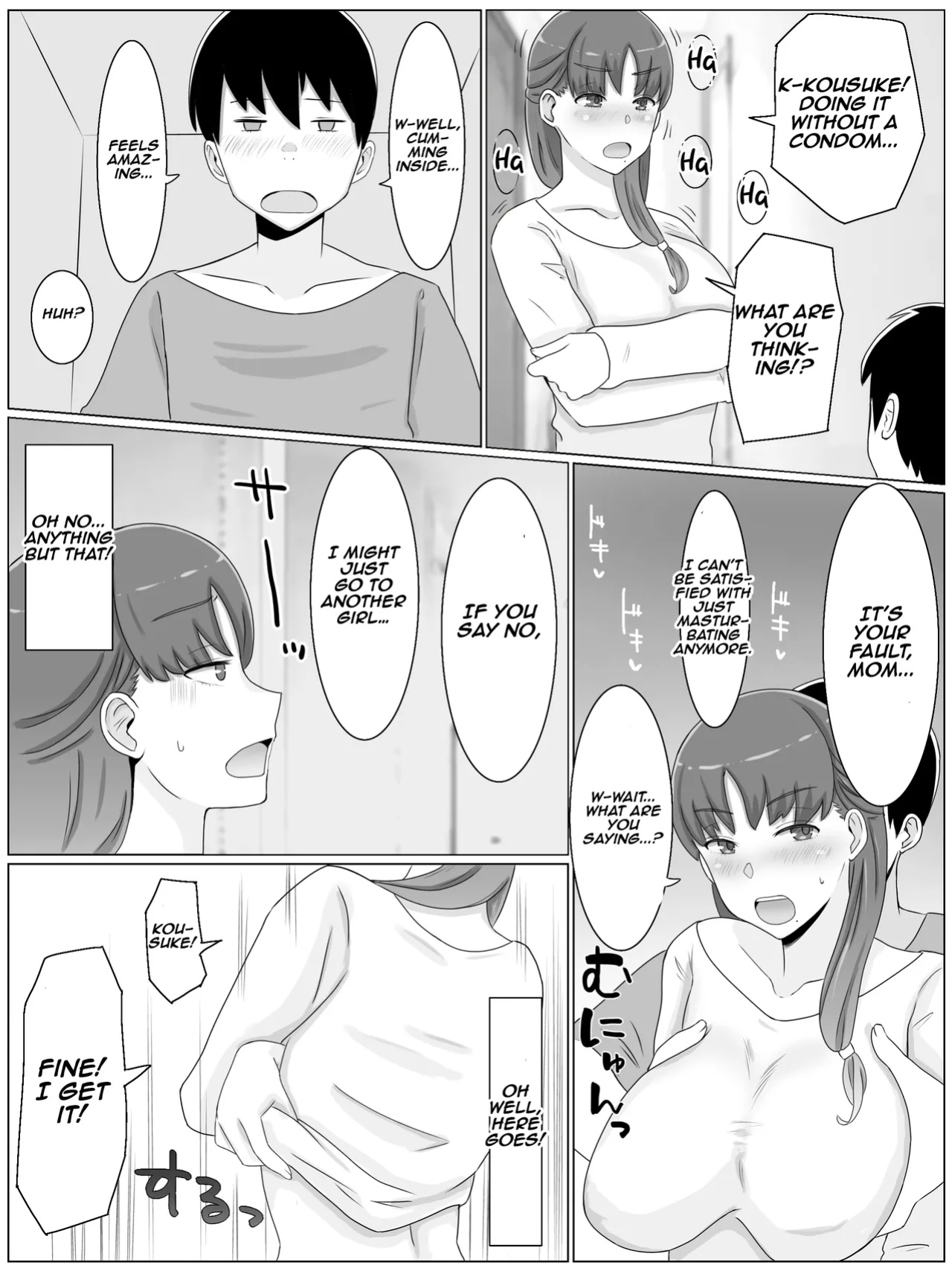 [Saimonke] Kaa-san to Shitai Koto ~Musuko no Kodane de Haramu Kyonyuu Haha | Things I want to do with Mom ~ A busty mother pregnant with her son’s seed [Aishi21]