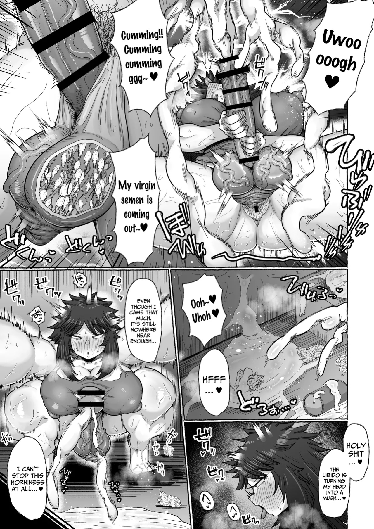 [Ebi no Implant (Shrimp Cake)] Jakusha Futanari Kintama Hayashite Toshishita Wakarase Tanetsuke