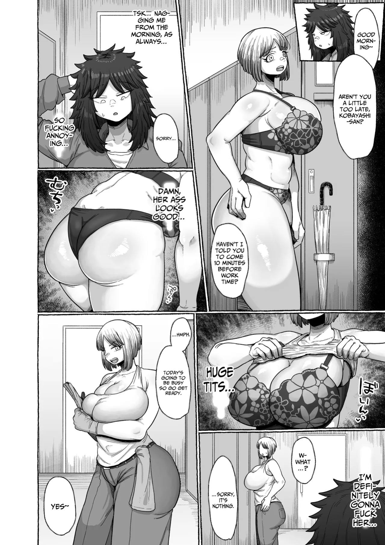 [Ebi no Implant (Shrimp Cake)] Jakusha Futanari Kintama Hayashite Toshishita Wakarase Tanetsuke