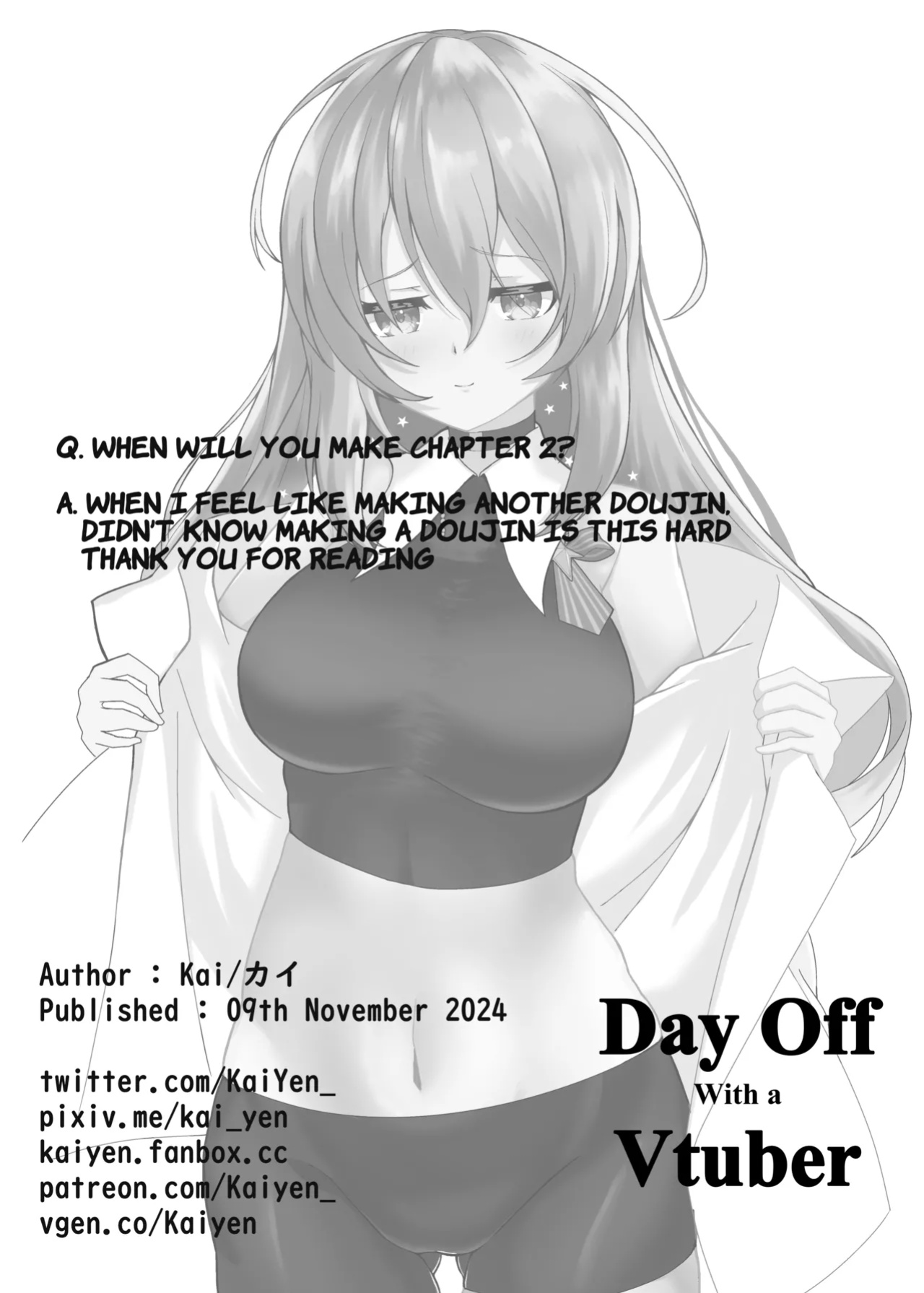 [Kai's Observatory(Kaiyen_)] Day Off With A VTuber
