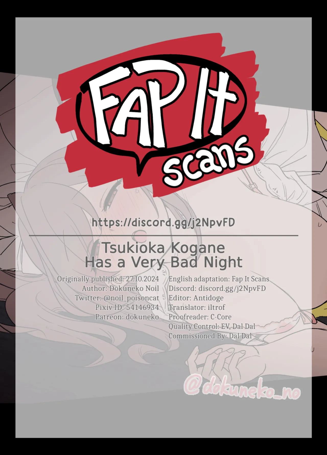 [Dokuneko Noil] Tsukioka Kogane ni Warui Koto o Suru Hanashi (Kouhen) | Tsukioka Kogane Has a Very Bad Night (Part 2) (THE iDOLM@STER: Shiny Color) [Fap It Scans]