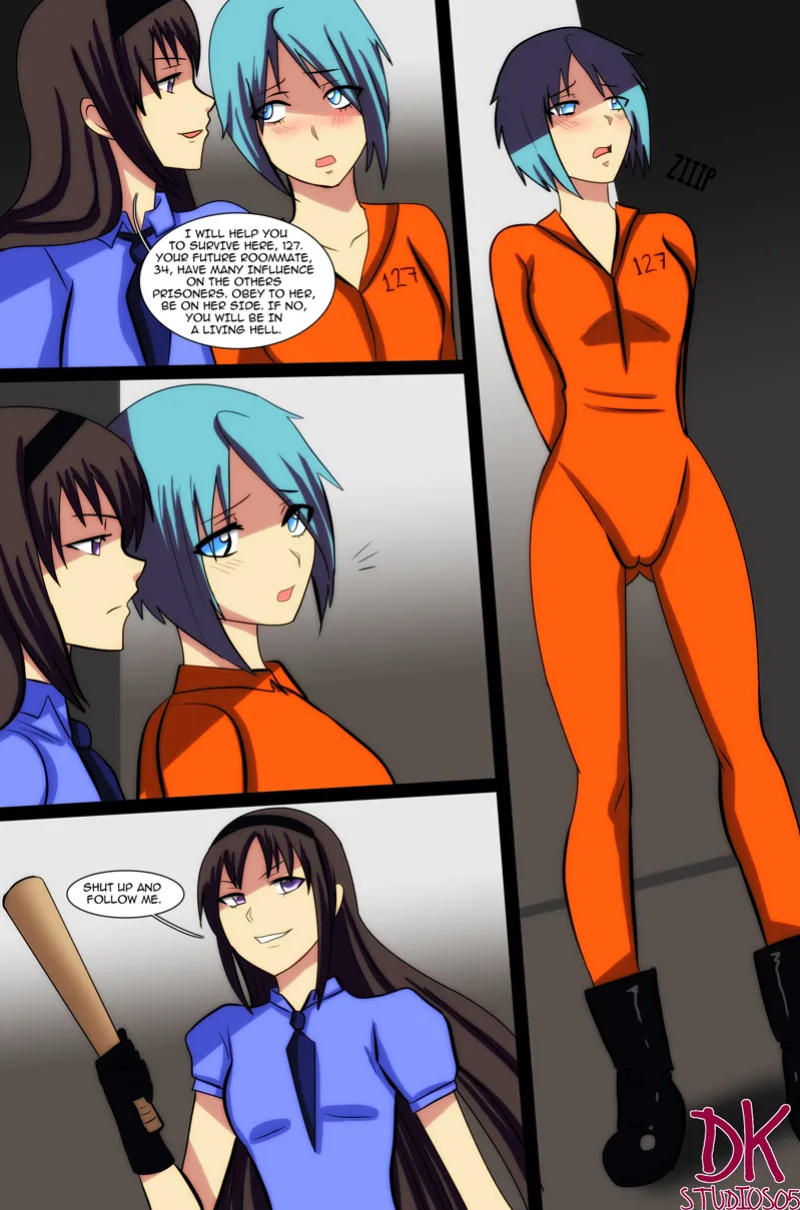 Sayaka jail Comic