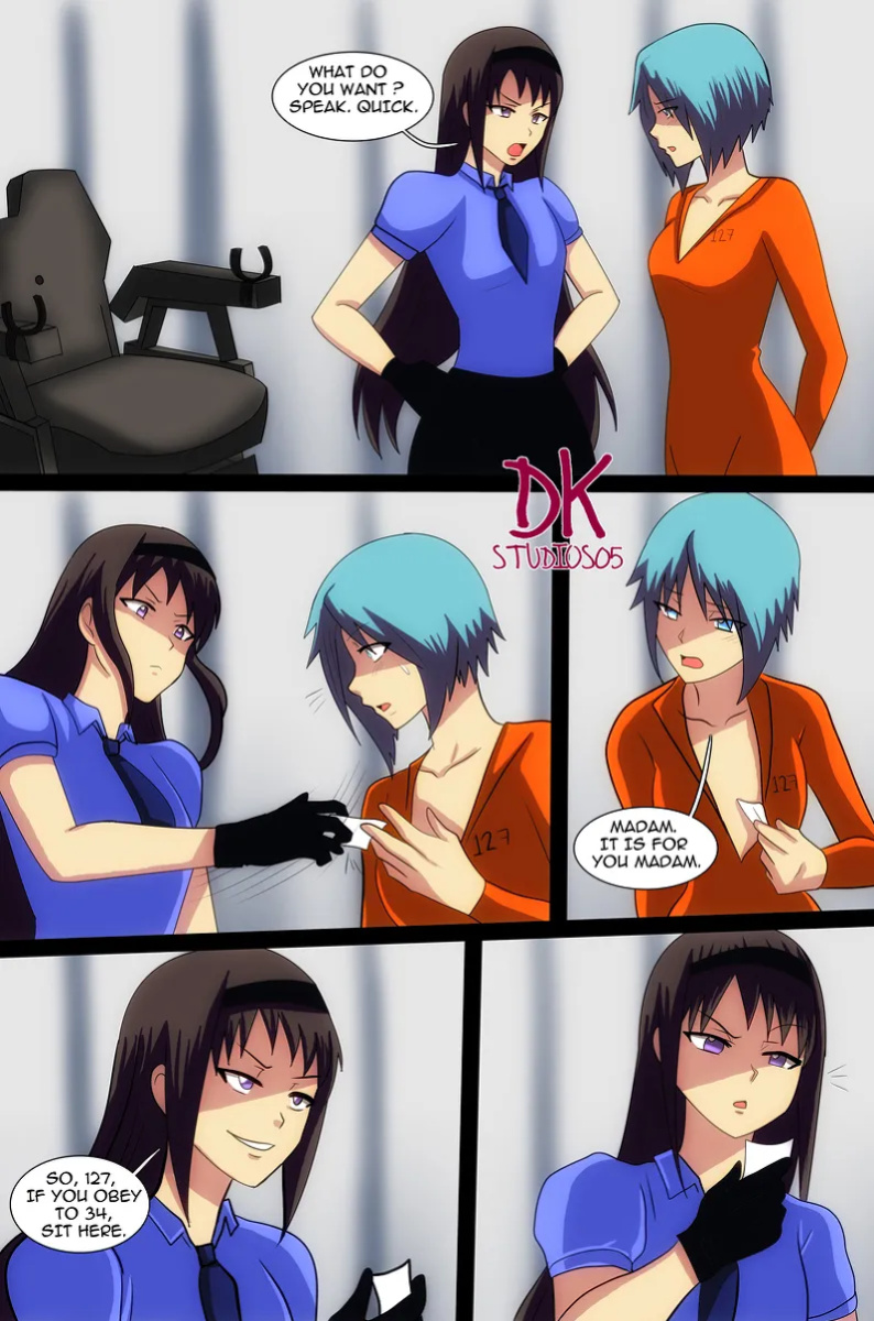 Sayaka jail Comic