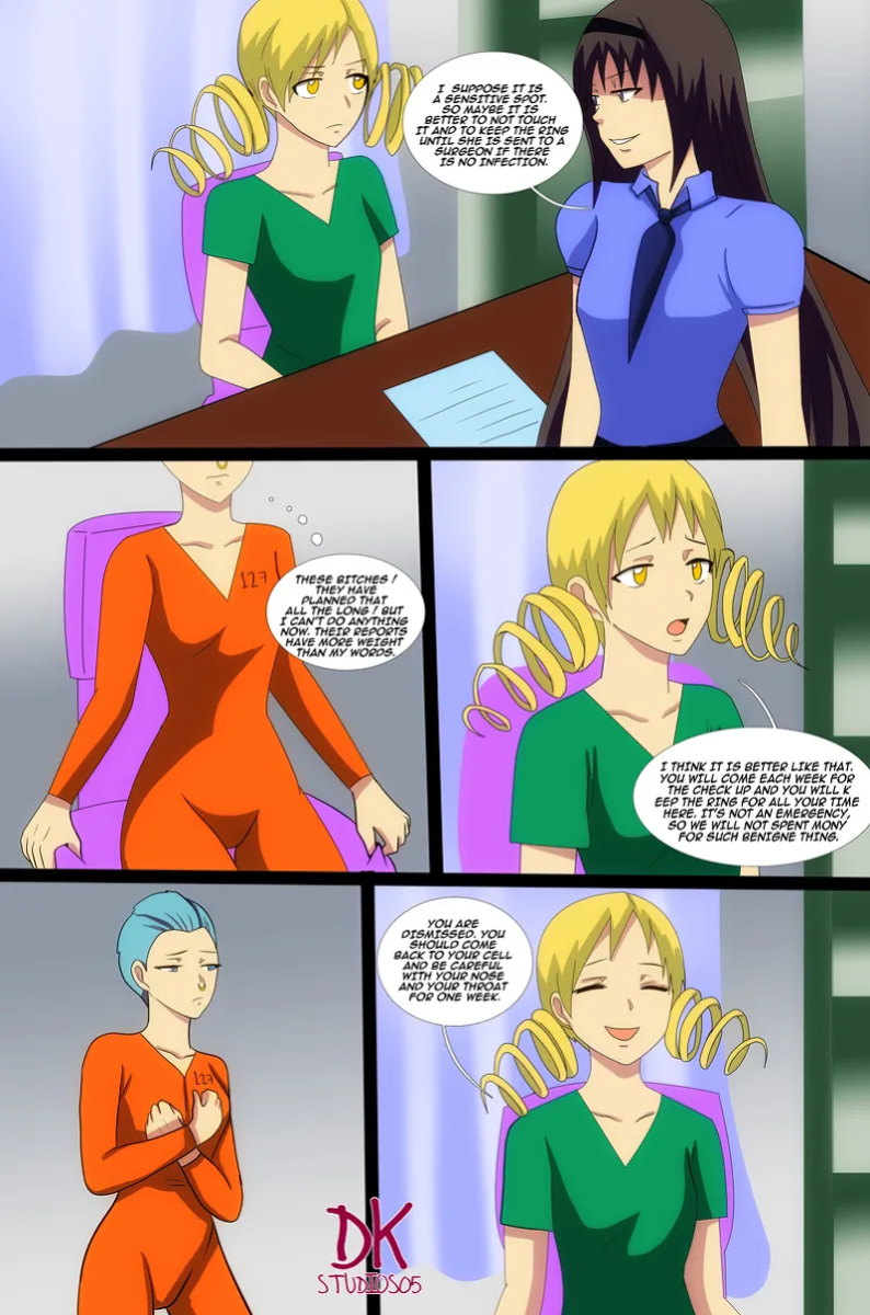 Sayaka jail Comic