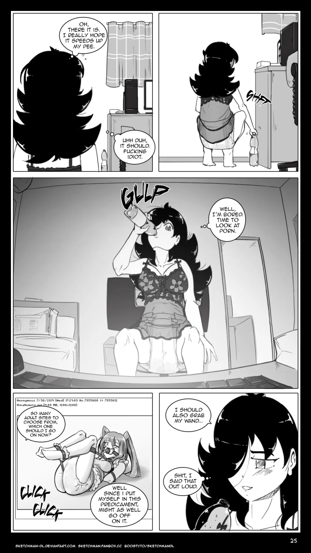 [Sketch Man] It's Internet's Fault