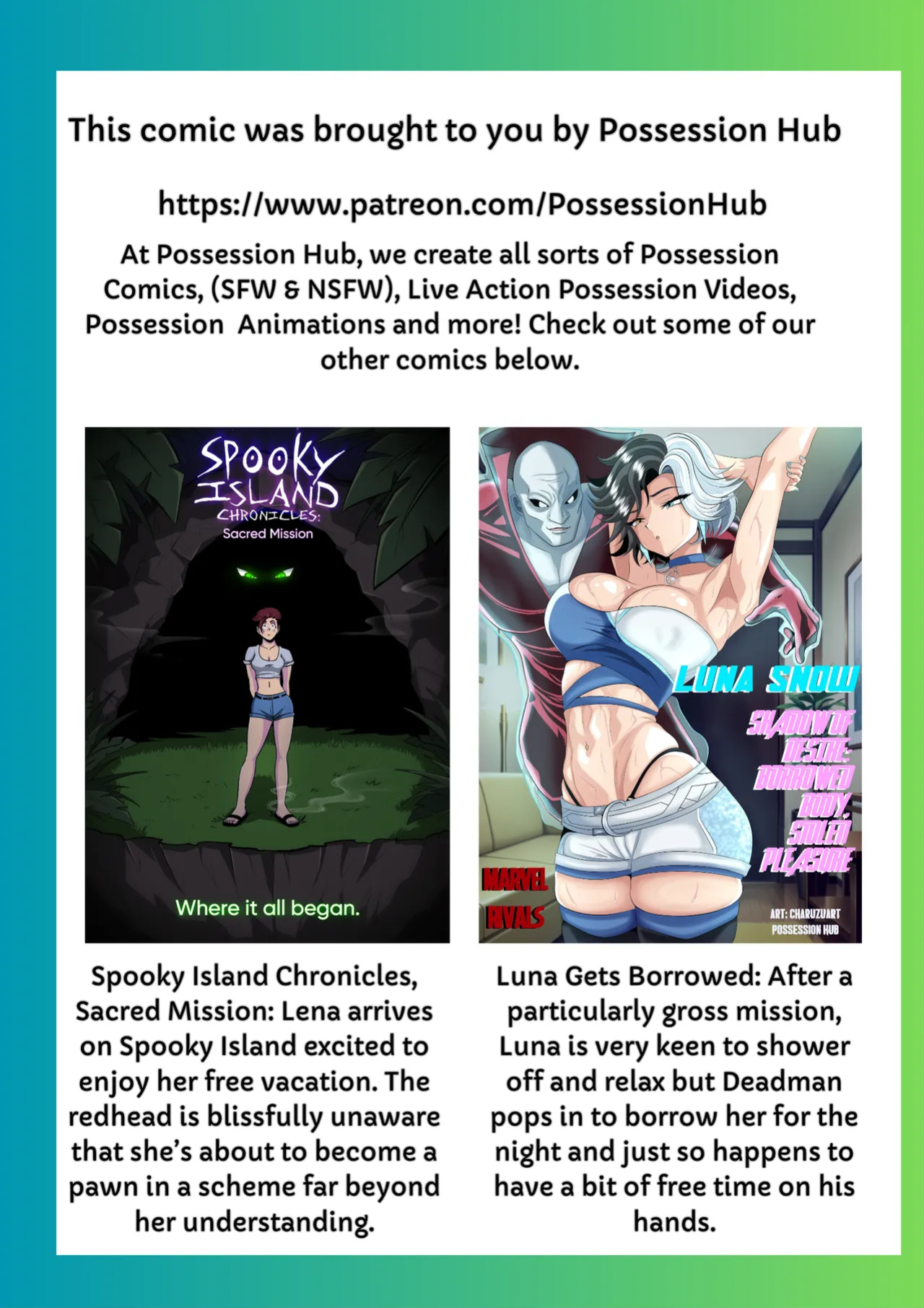 [ABigBrother] Rise of Gwenom 2 (Possession Hub)