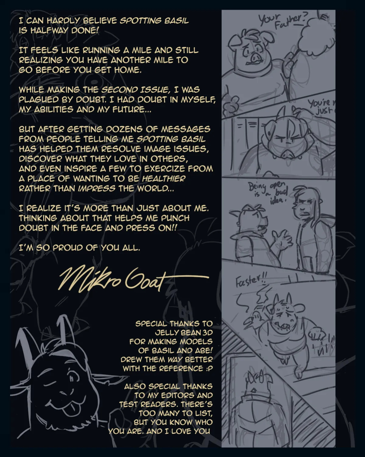 [MikroGoat] Spotting Basil - Issue 2