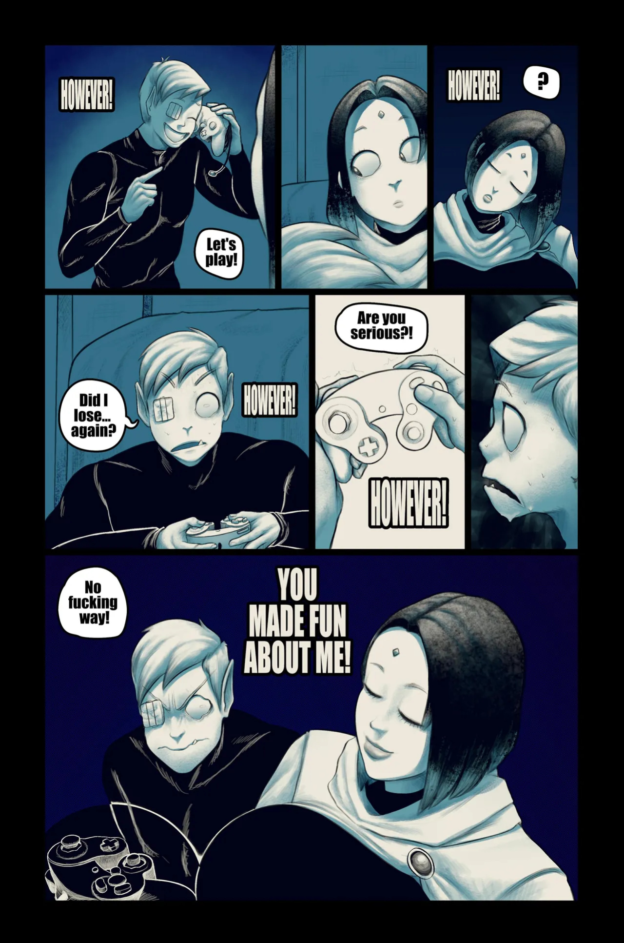 Raven doesn't smile part 1 [Aphrodos]