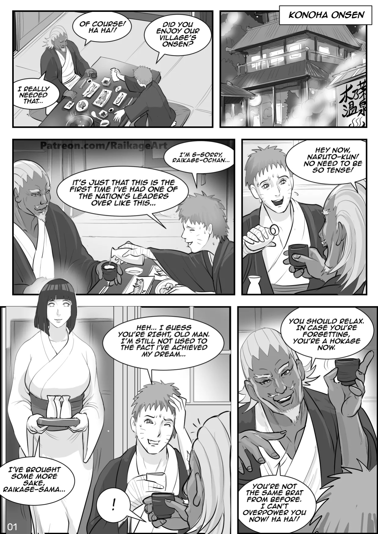 [RaikageArt] Hidden Affair of Konoha (Boruto)