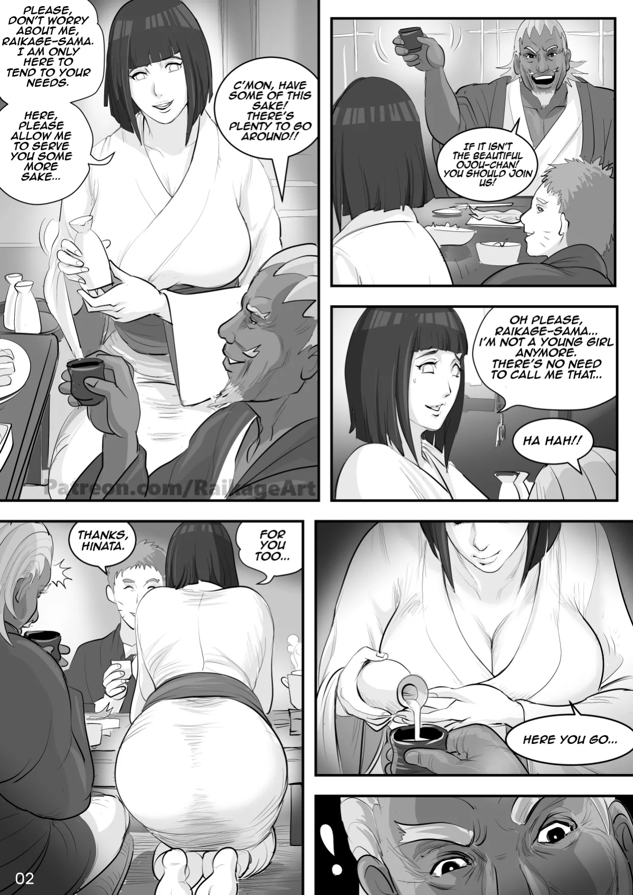 [RaikageArt] Hidden Affair of Konoha (Boruto)