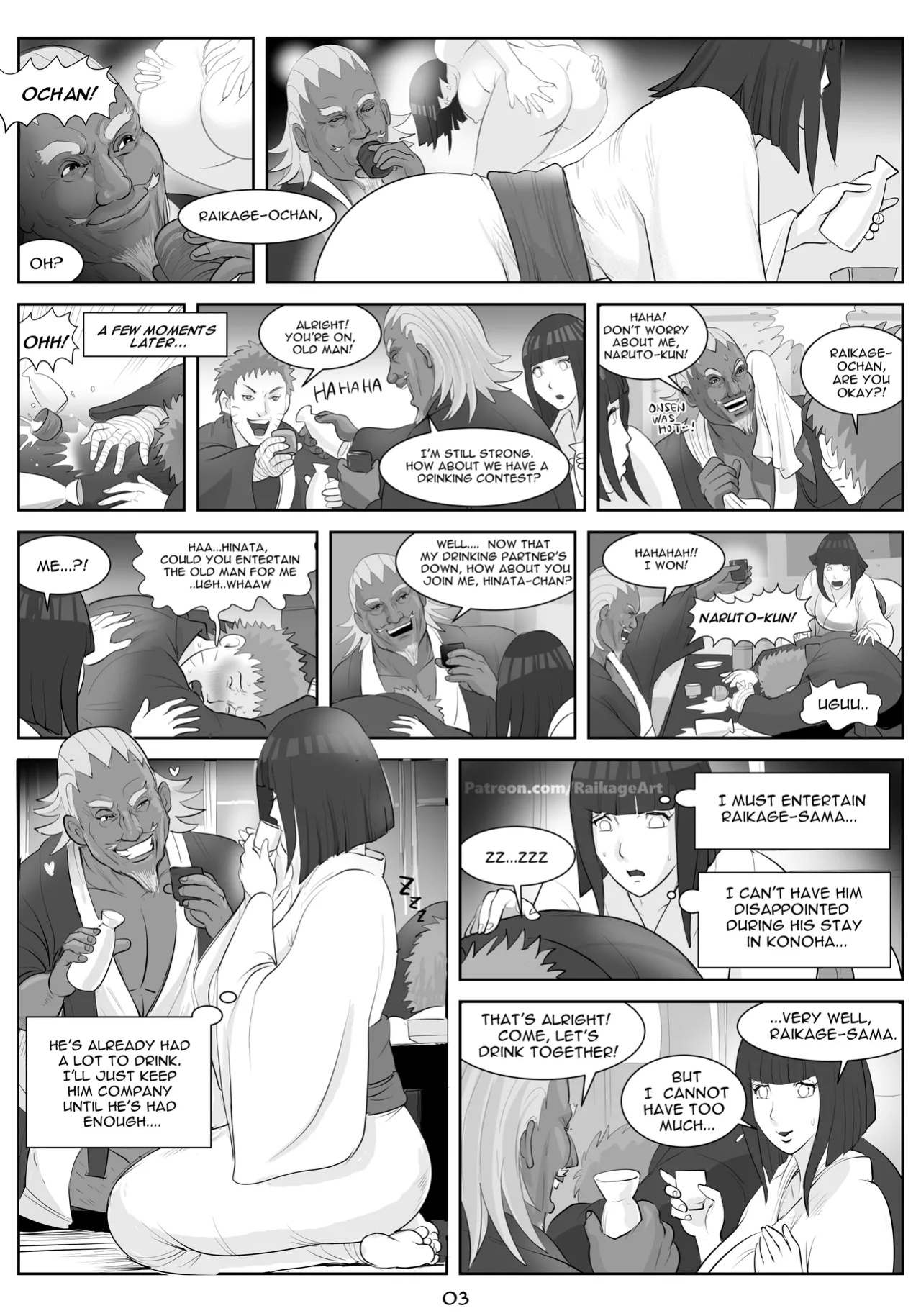 [RaikageArt] Hidden Affair of Konoha (Boruto)