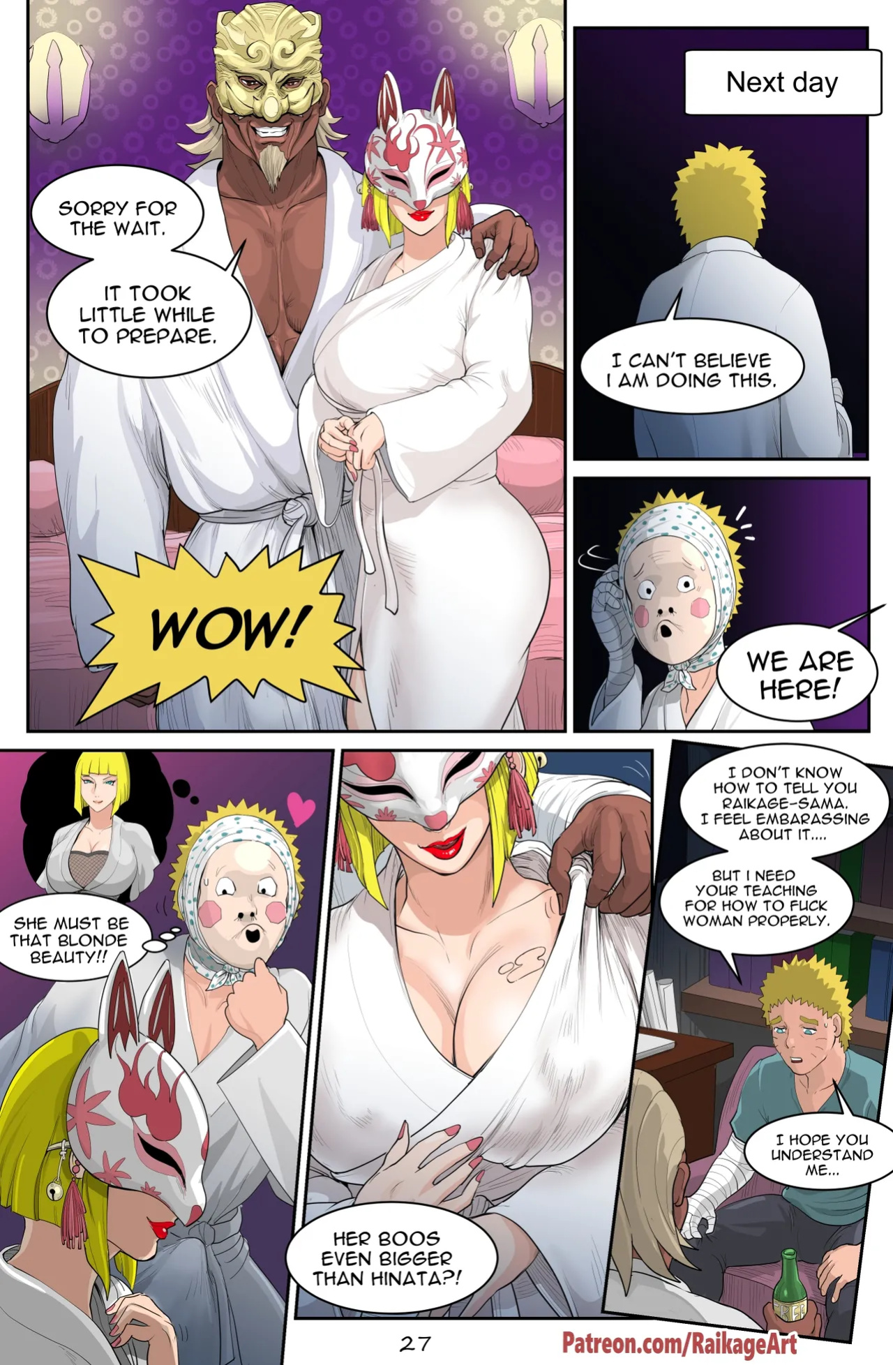 [RaikageArt] Hidden Affair of Konoha (Boruto)