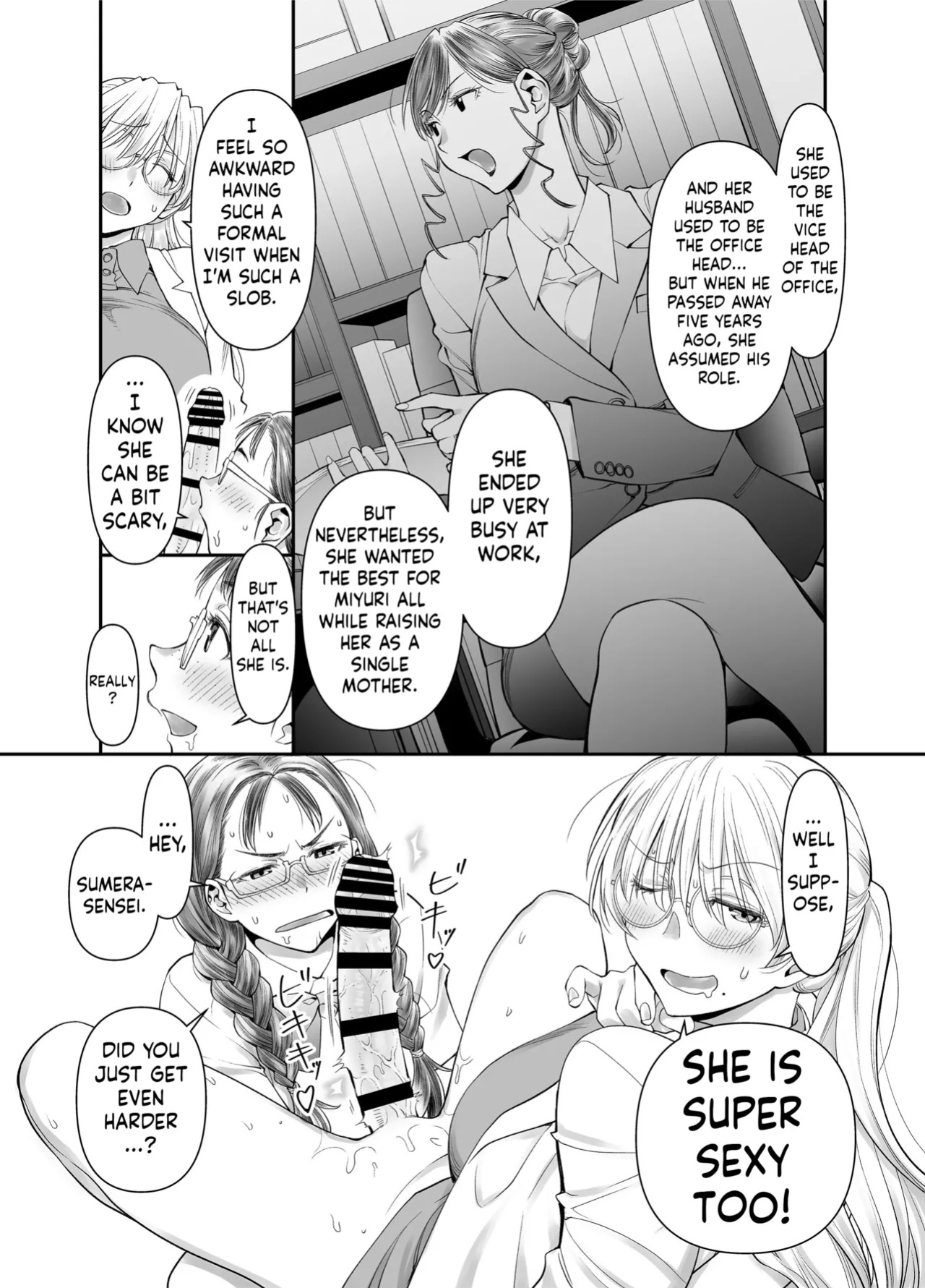 [Botandou (Kio Shimoku)] Zenbu, Sensei no Sei. 2 Zenpen Futanari Jokyoushi ga Yokkyuu Fuman na Hogosha o Sukkiri Saseru Hanashi.