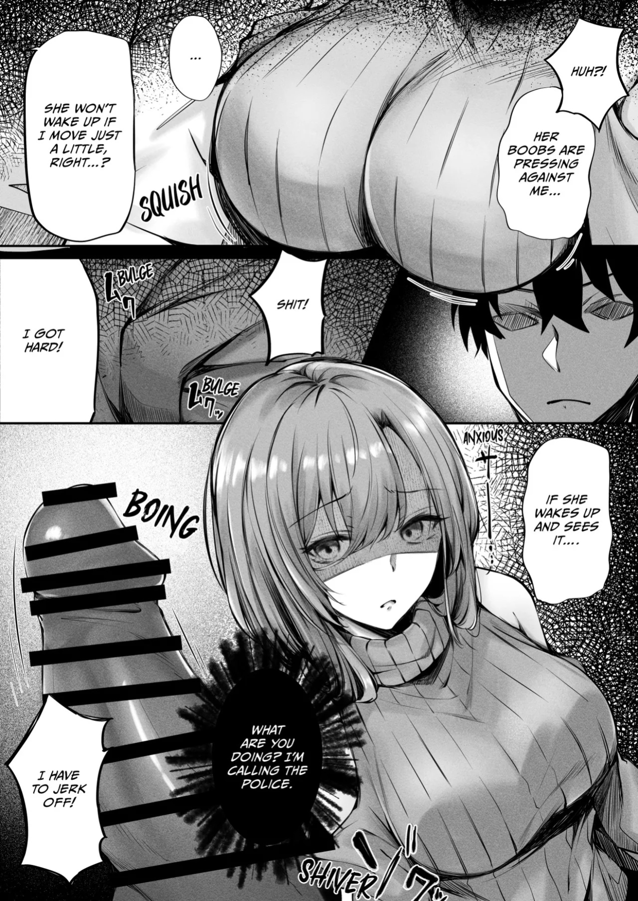[FDSP (Sakagaki)] Tonari no Oneesan ga Ero sugite Shikottetara Kossori Nuite Kureta Hanashi | The Sexy Girl in the Next Seat Gave Me a Handjob