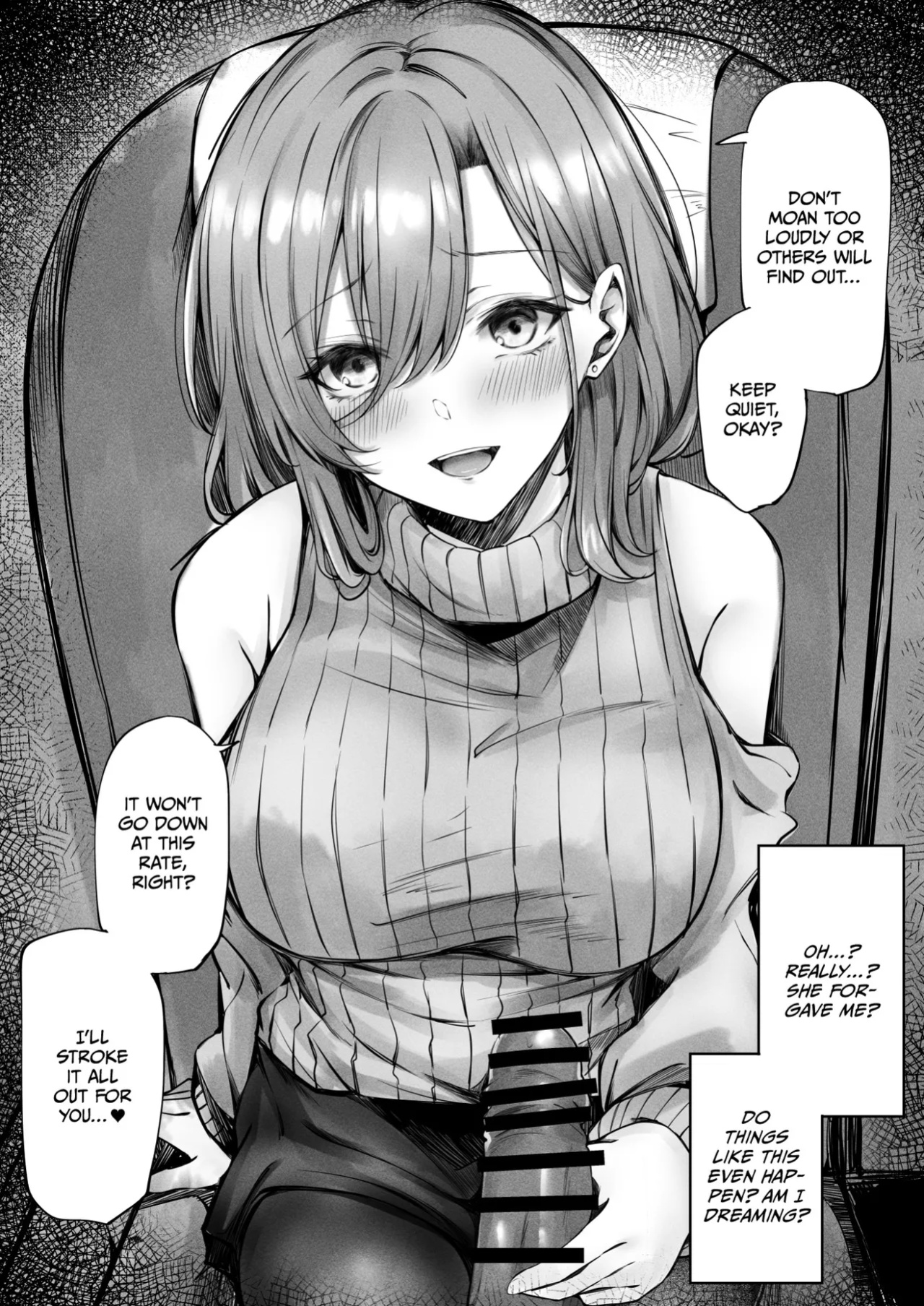 [FDSP (Sakagaki)] Tonari no Oneesan ga Ero sugite Shikottetara Kossori Nuite Kureta Hanashi | The Sexy Girl in the Next Seat Gave Me a Handjob