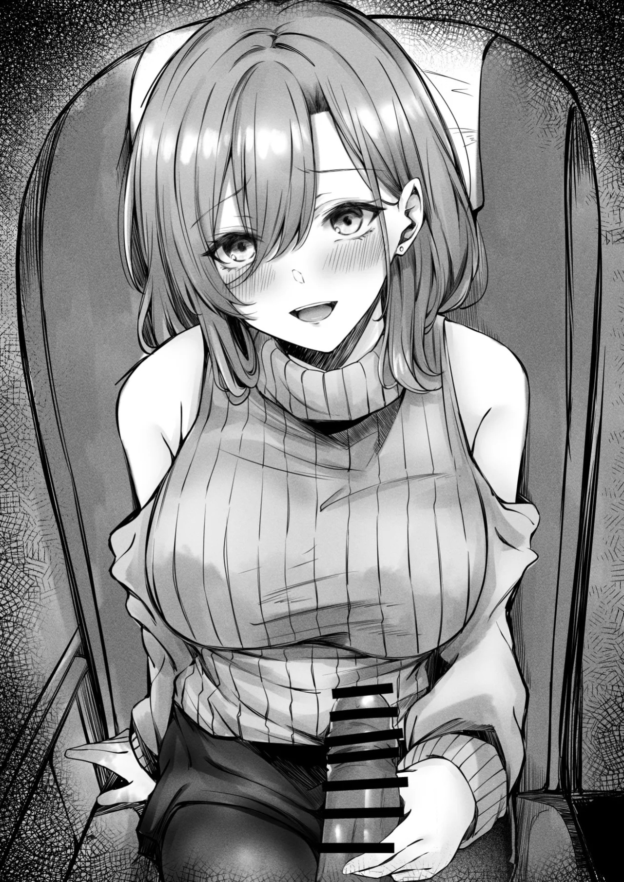[FDSP (Sakagaki)] Tonari no Oneesan ga Ero sugite Shikottetara Kossori Nuite Kureta Hanashi | The Sexy Girl in the Next Seat Gave Me a Handjob