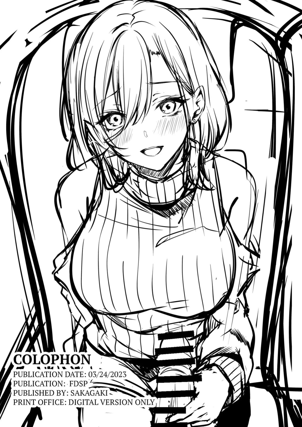 [FDSP (Sakagaki)] Tonari no Oneesan ga Ero sugite Shikottetara Kossori Nuite Kureta Hanashi | The Sexy Girl in the Next Seat Gave Me a Handjob
