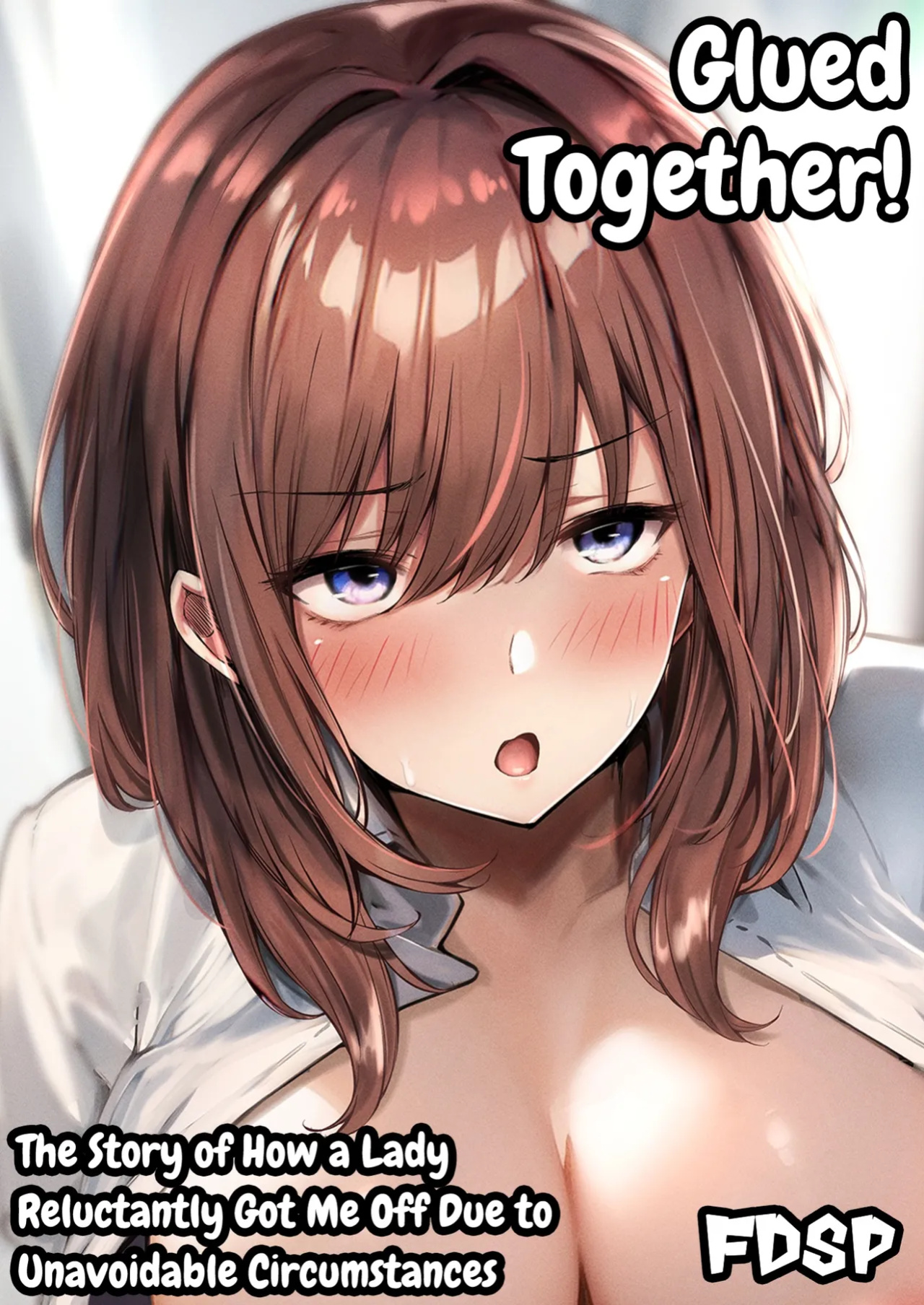[FDSP (Sakagaki)] Mitchaku! Onee-san ni Fukakouryoku kara ka Shibushibu Nuite Moratta Hanashi | Glued Together! The Story of How a Lady Reluctantly Got Me off Due To Unavoidable Circumstances