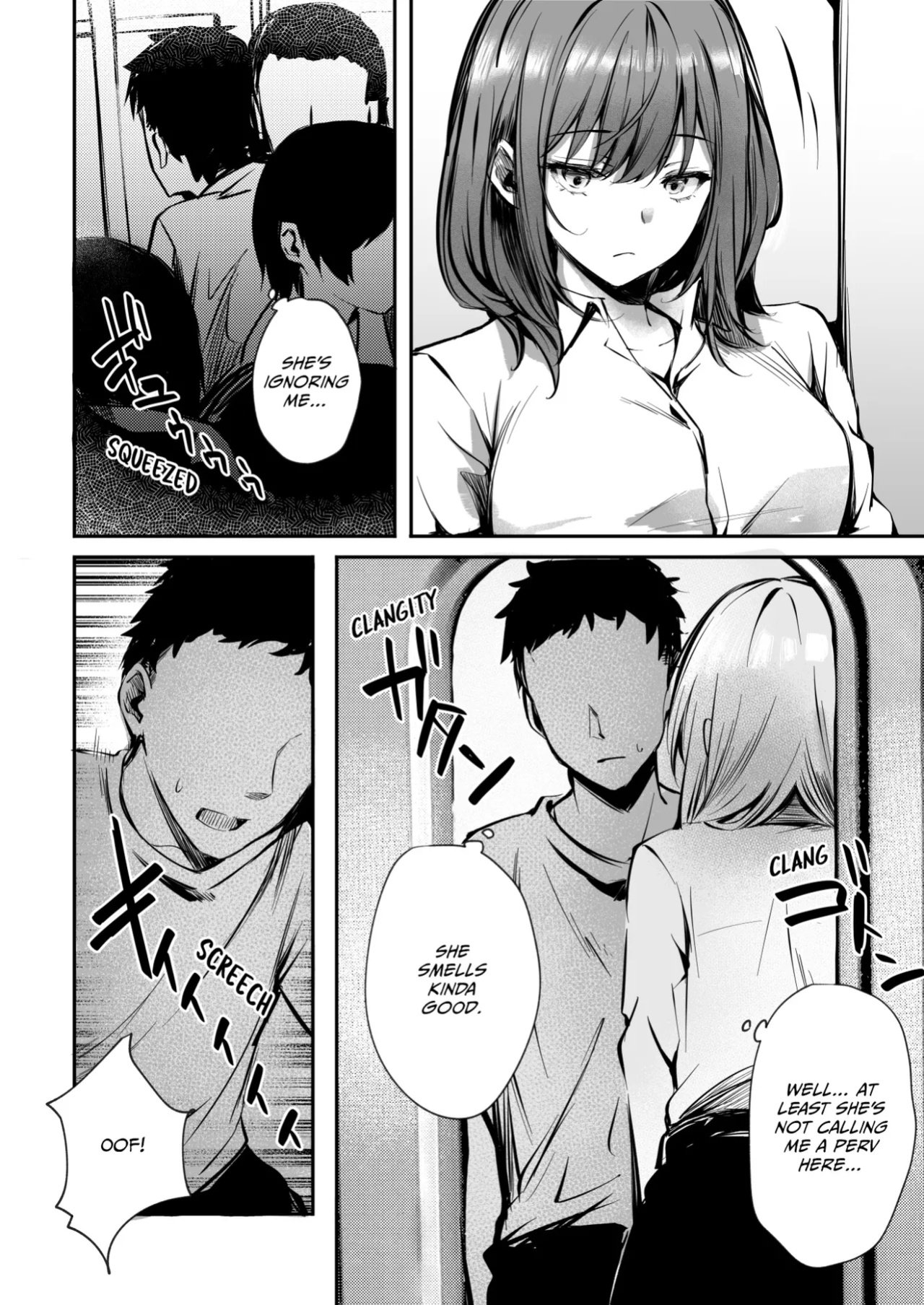 [FDSP (Sakagaki)] Mitchaku! Onee-san ni Fukakouryoku kara ka Shibushibu Nuite Moratta Hanashi | Glued Together! The Story of How a Lady Reluctantly Got Me off Due To Unavoidable Circumstances