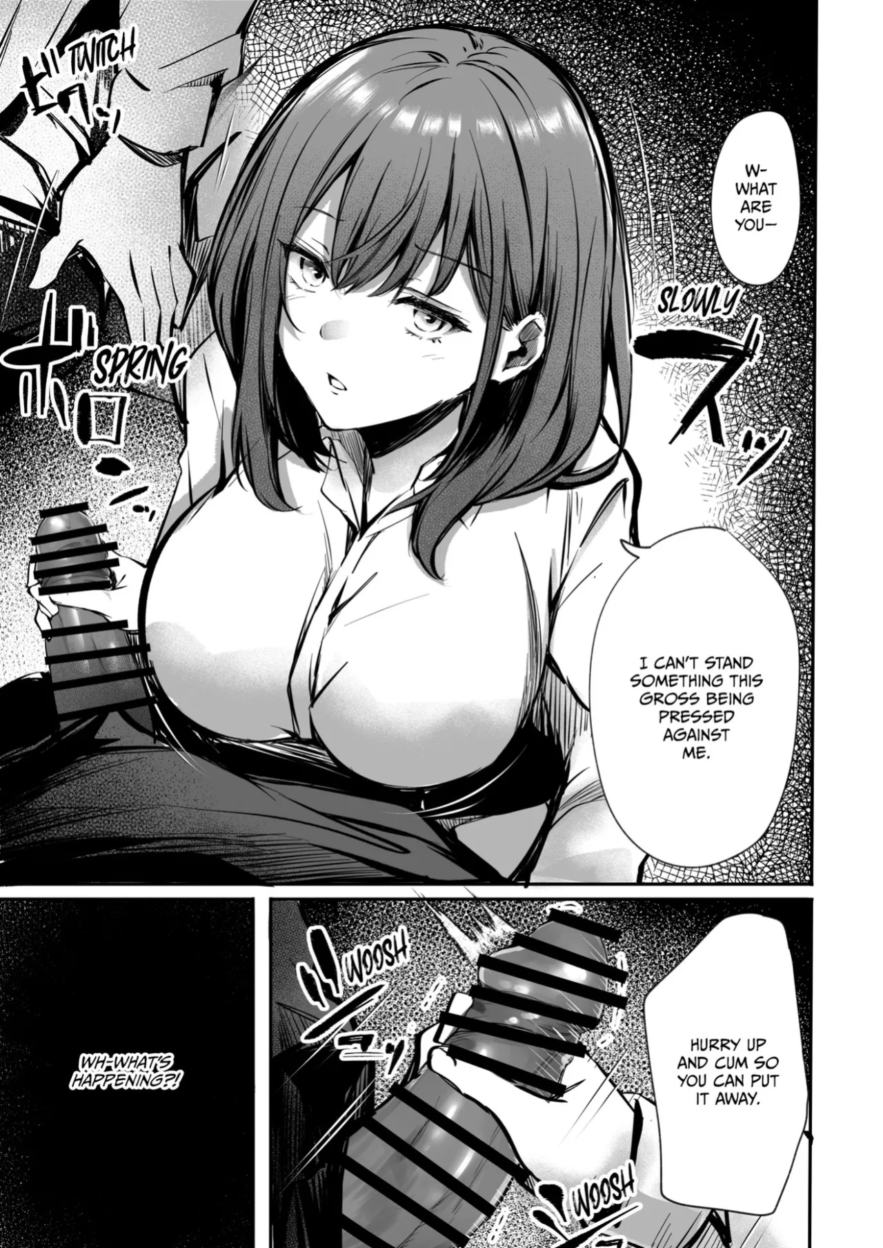 [FDSP (Sakagaki)] Mitchaku! Onee-san ni Fukakouryoku kara ka Shibushibu Nuite Moratta Hanashi | Glued Together! The Story of How a Lady Reluctantly Got Me off Due To Unavoidable Circumstances