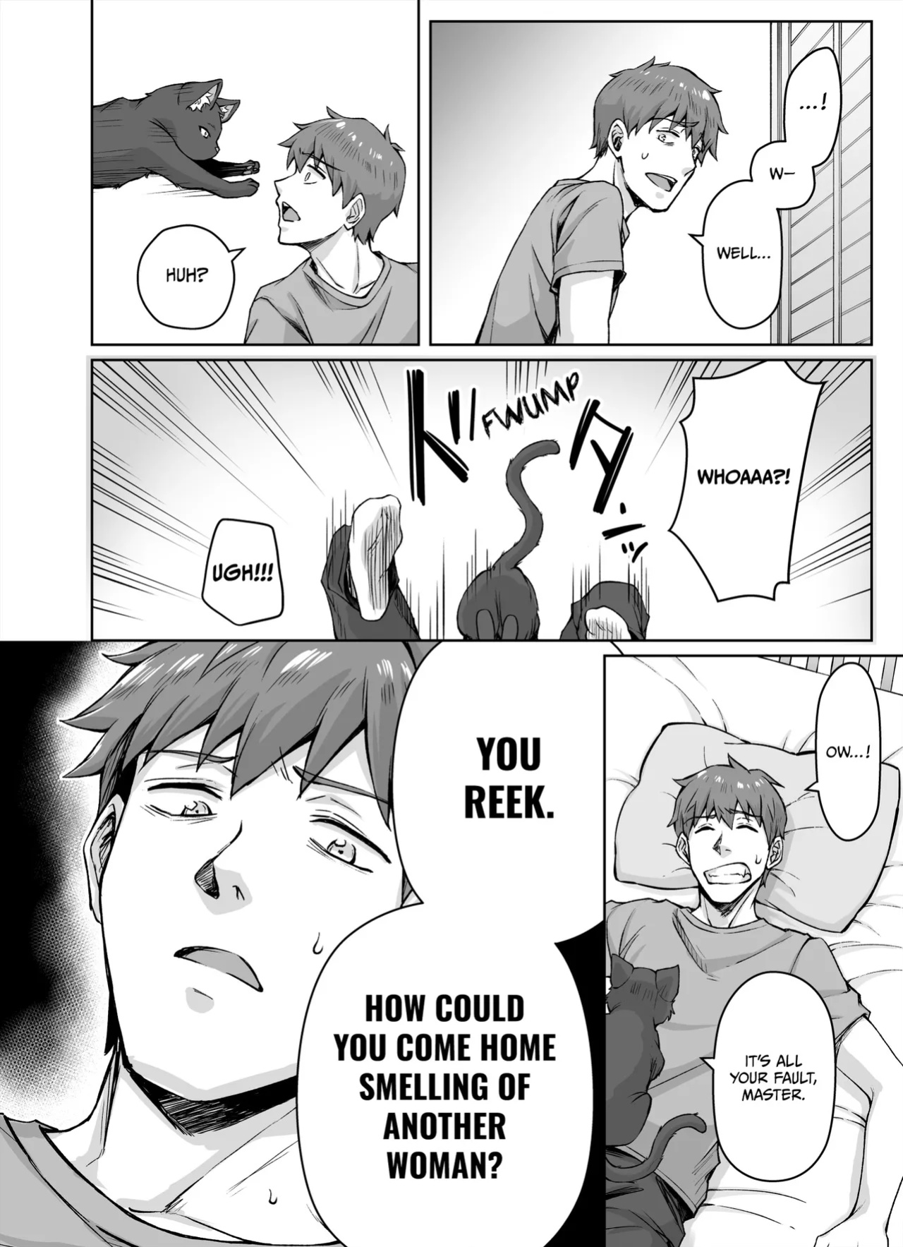 [KOYUKI-ya (Koyuki, Yaki Tomato)] Uchi no Yandere na Kaineko-chan ni Mechakucha ni Shiborarechau Hanashi + Yandere Kai Neko Series | My Obsessive Kitty Squeezes Me Dry