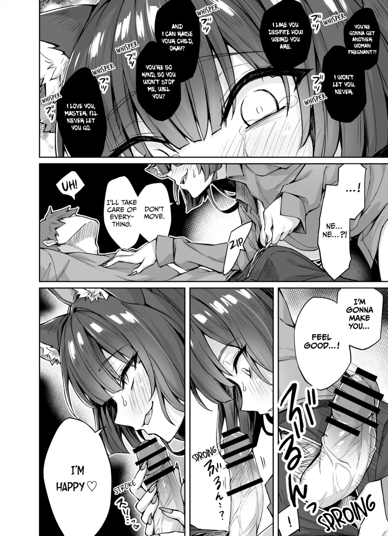 [KOYUKI-ya (Koyuki, Yaki Tomato)] Uchi no Yandere na Kaineko-chan ni Mechakucha ni Shiborarechau Hanashi + Yandere Kai Neko Series | My Obsessive Kitty Squeezes Me Dry