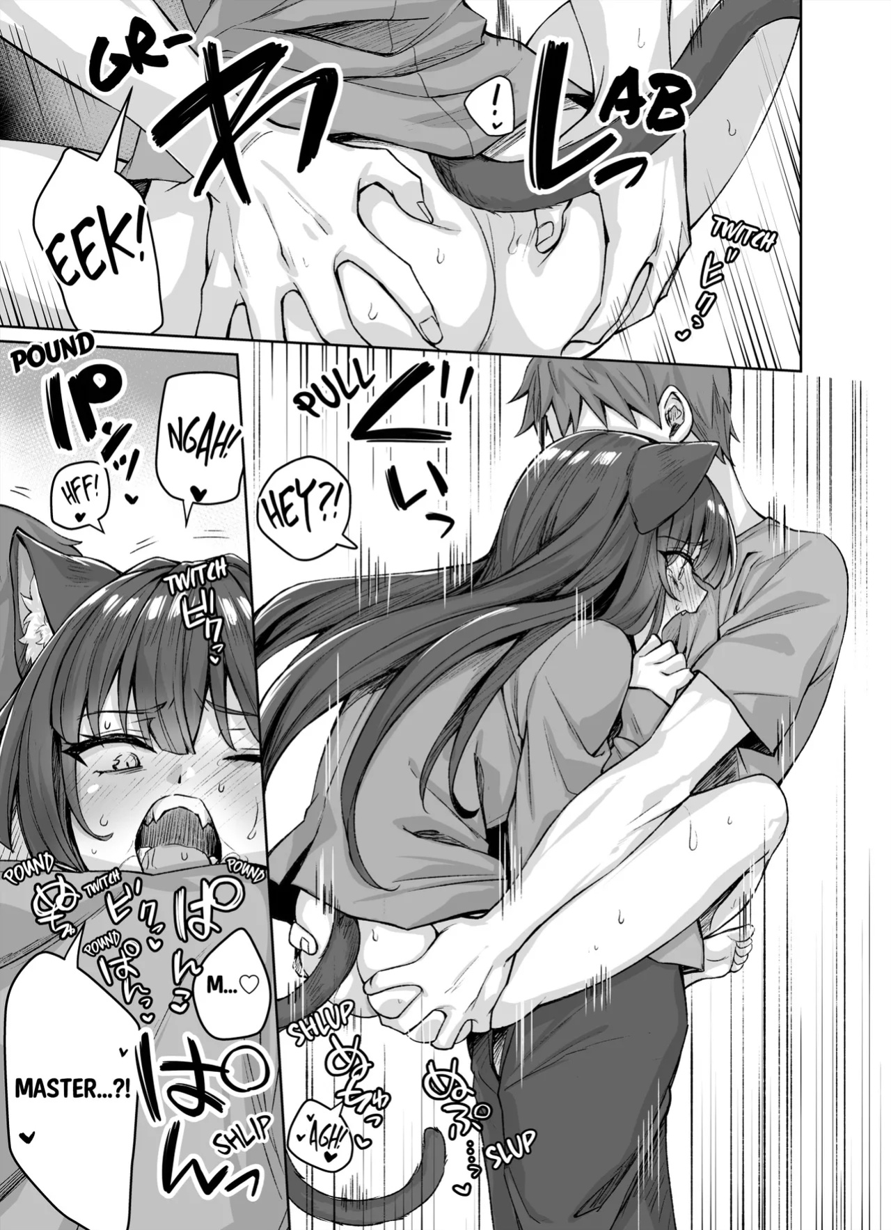 [KOYUKI-ya (Koyuki, Yaki Tomato)] Uchi no Yandere na Kaineko-chan ni Mechakucha ni Shiborarechau Hanashi + Yandere Kai Neko Series | My Obsessive Kitty Squeezes Me Dry