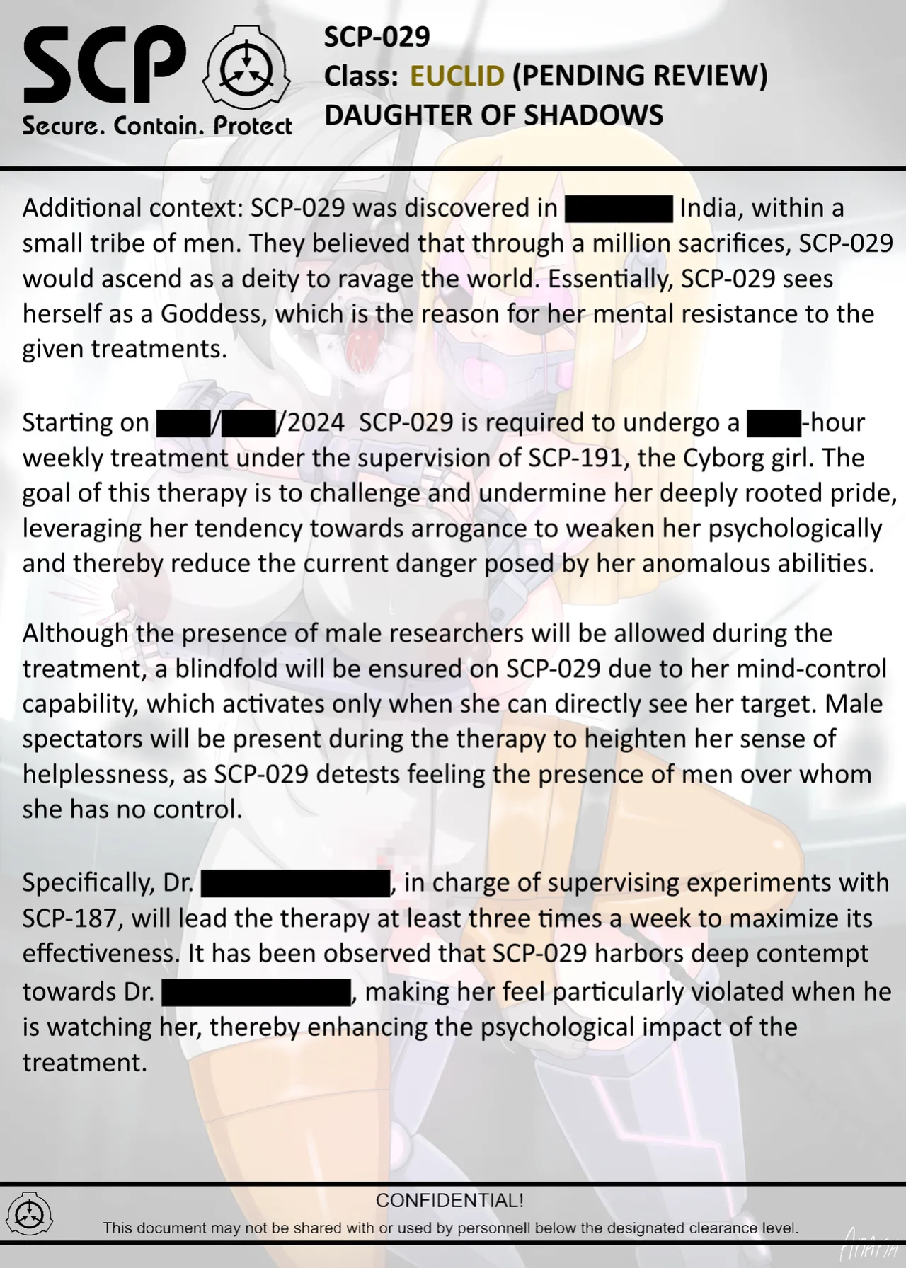 [AnanaKawaii] SCP-029 THERAPY (SCP Foundation)