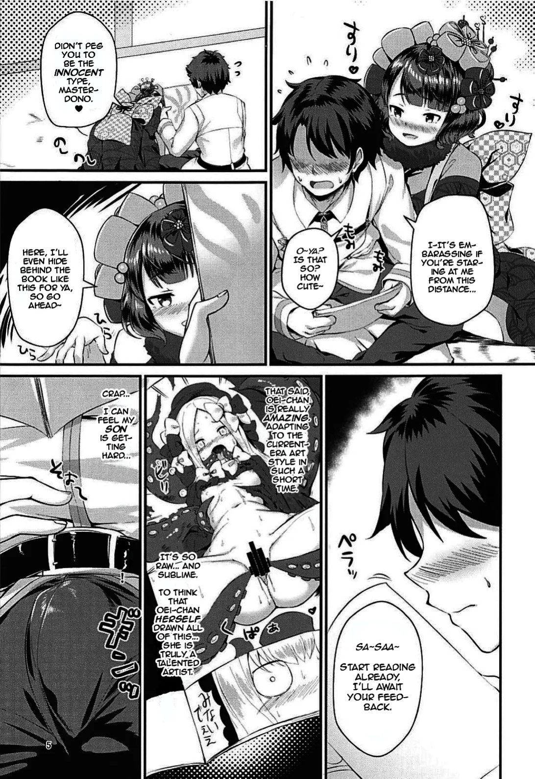 (C94) [Medama Keikoku (Mebura)] Gagou Isei Tako | Pen-name: Dual Gendered Octopus (FateGrand Order) [DeppoTL]