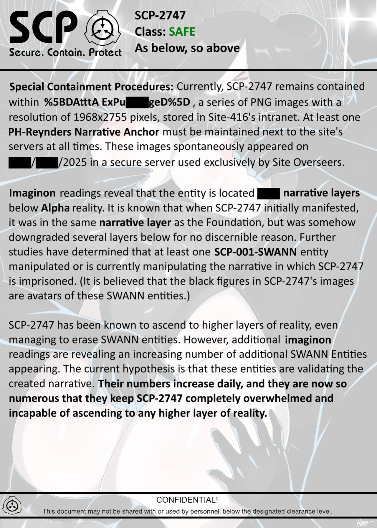 [AnanaKawaii] SCP-2747 As Below, so above (SCP Foundation)