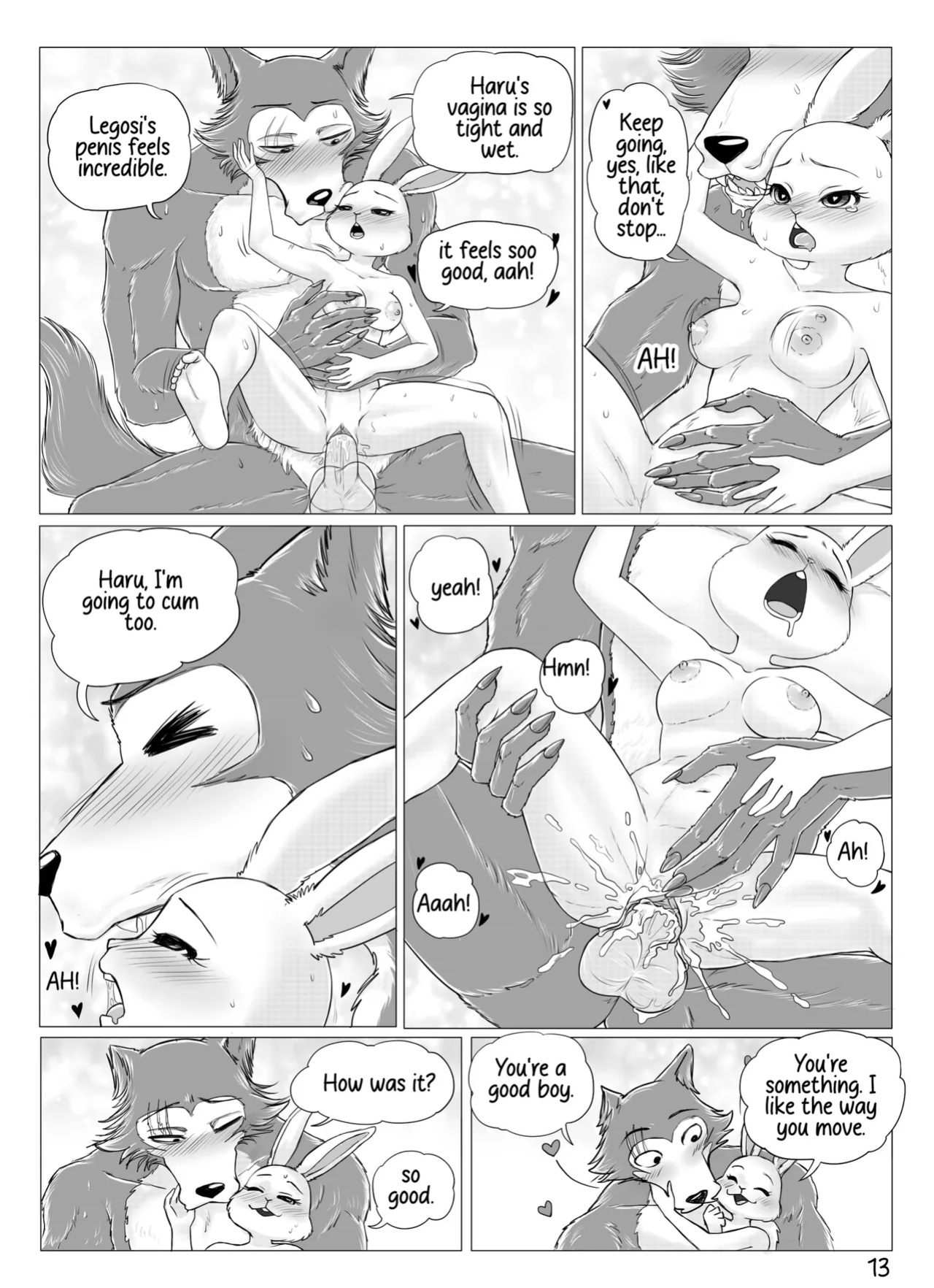 [Pelambrekawaii] Legoshi x Haru Fanfiction