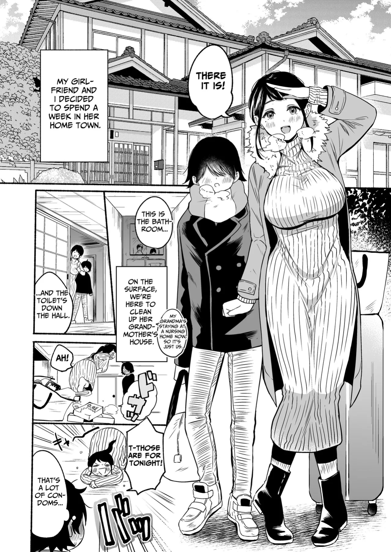 [Chiru Kuni (Onaka Emi)] Seiki Gyakuten Kanojo ni Dakareru Nanokakan | Genital Swap ~Being Fucked By My Girlfriend For A Week~ [tsuyoshi]