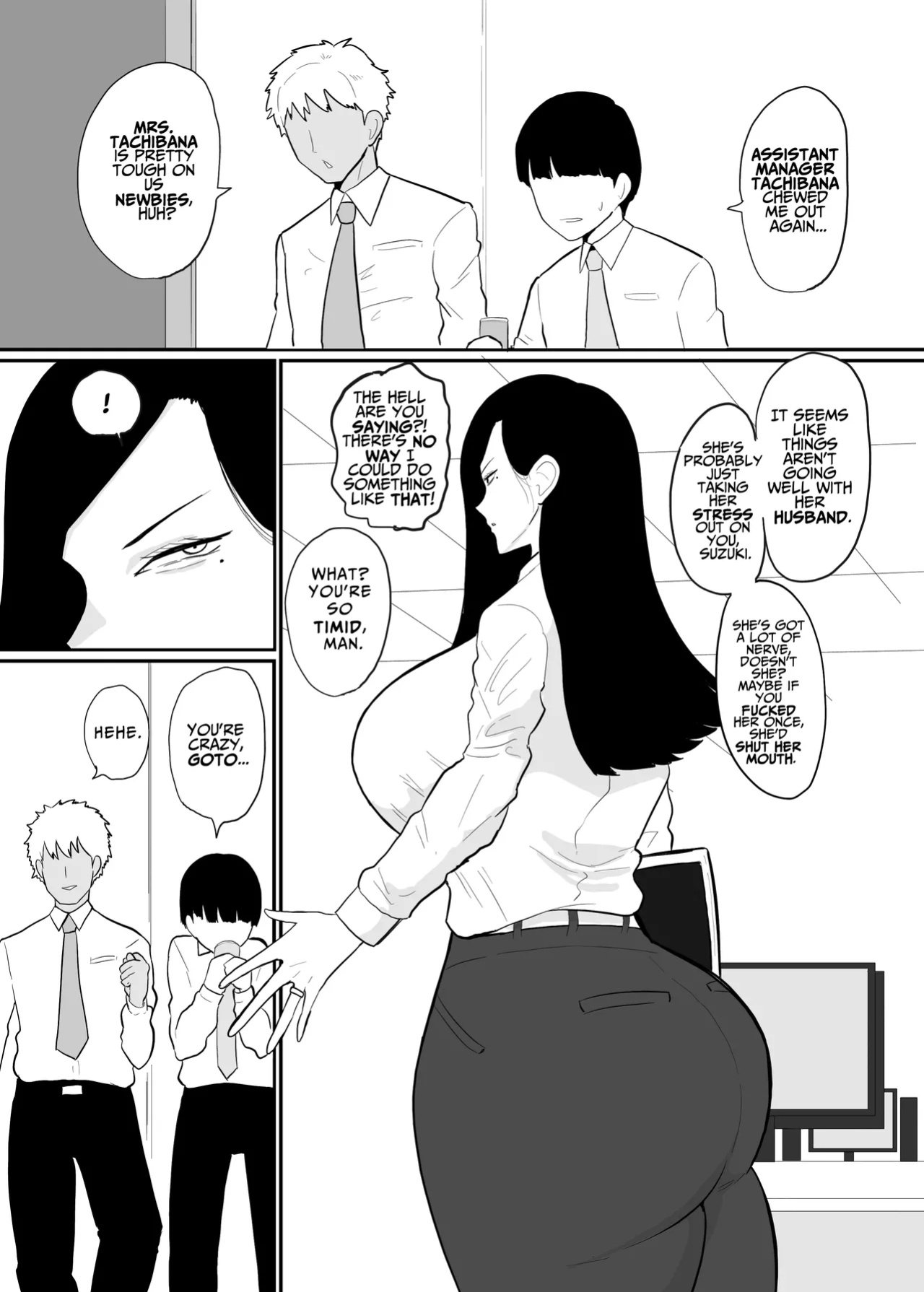 [Crepe Crepe (Creople)] That Bitchy Boss Is My Fuck Buddy [Reforged]